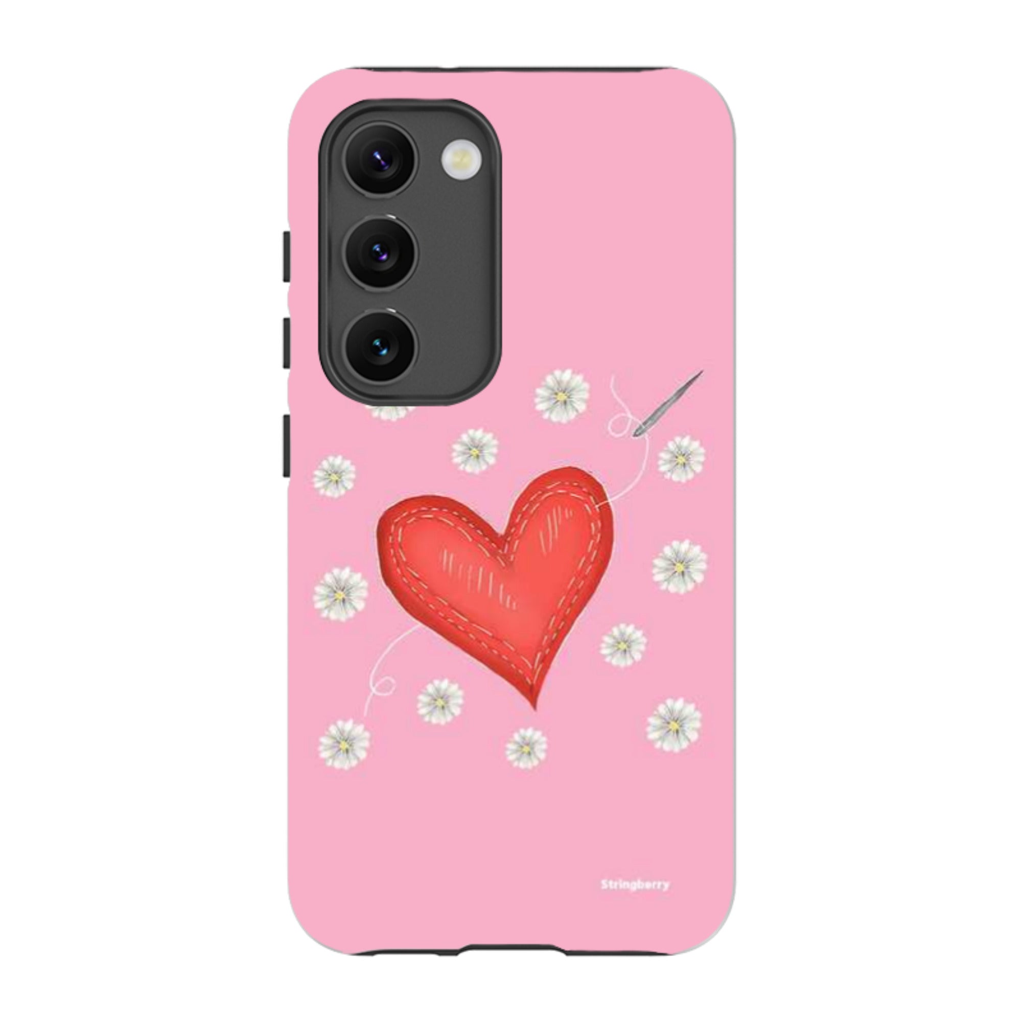 Samsung Tough Case - Love Heart Sewing By Catherine Rowe