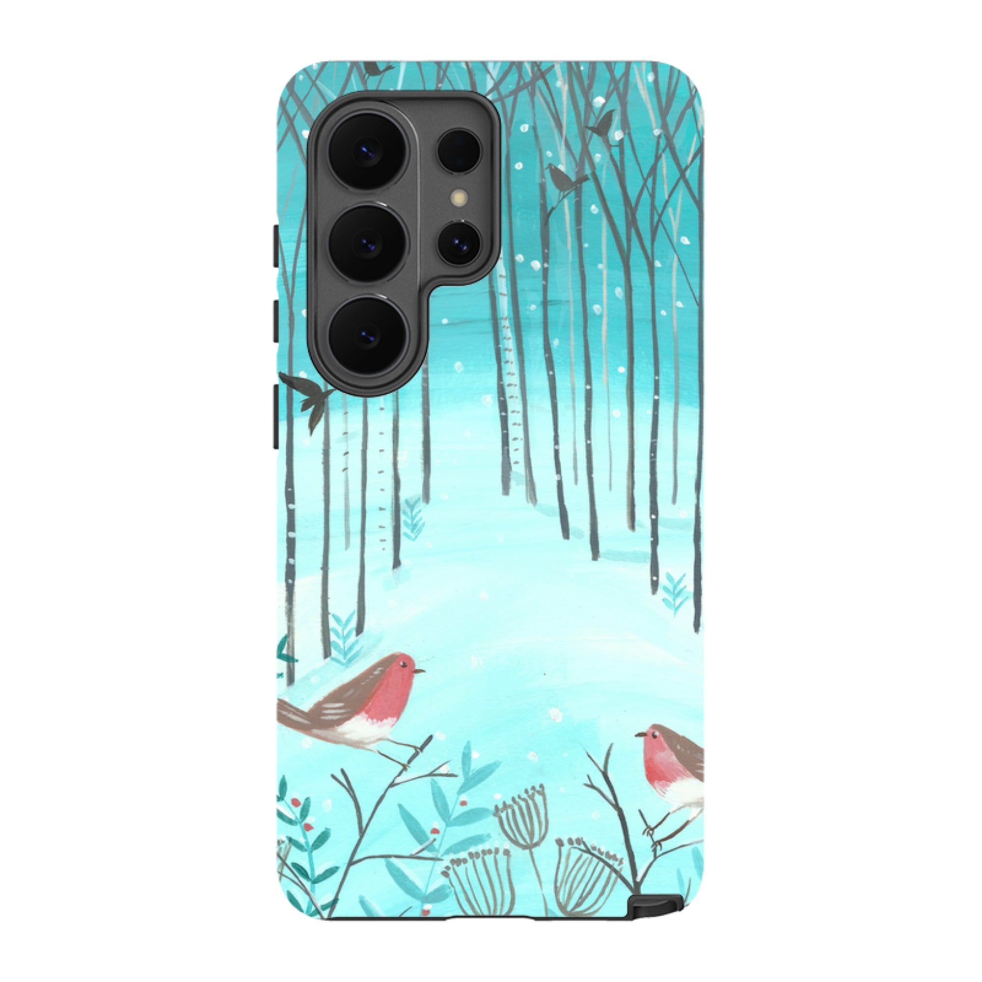 Samsung Tough Case - Winter Forest By Mary Stubberfield