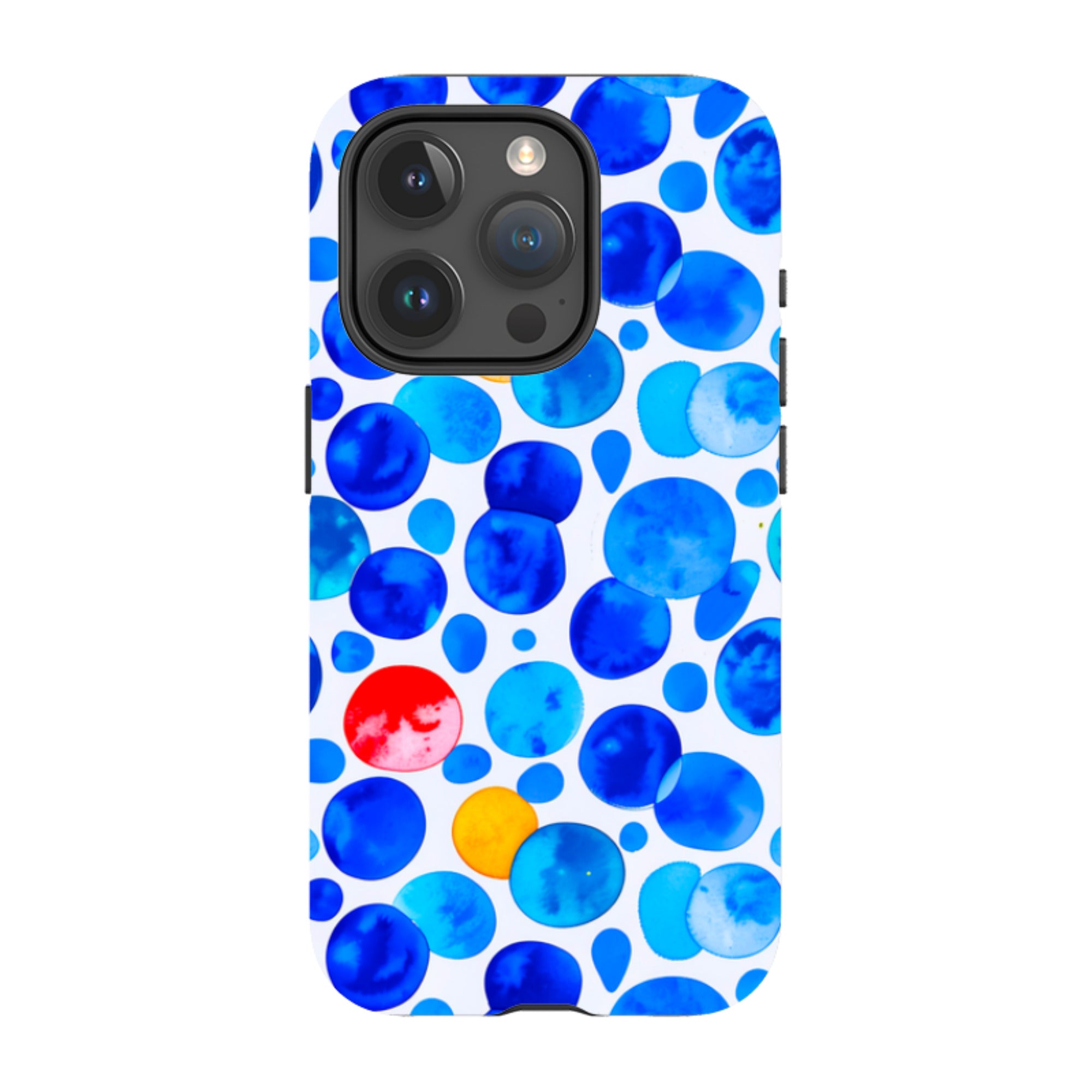 iPhone MagSafe Tough Case - Blue Moon Polka