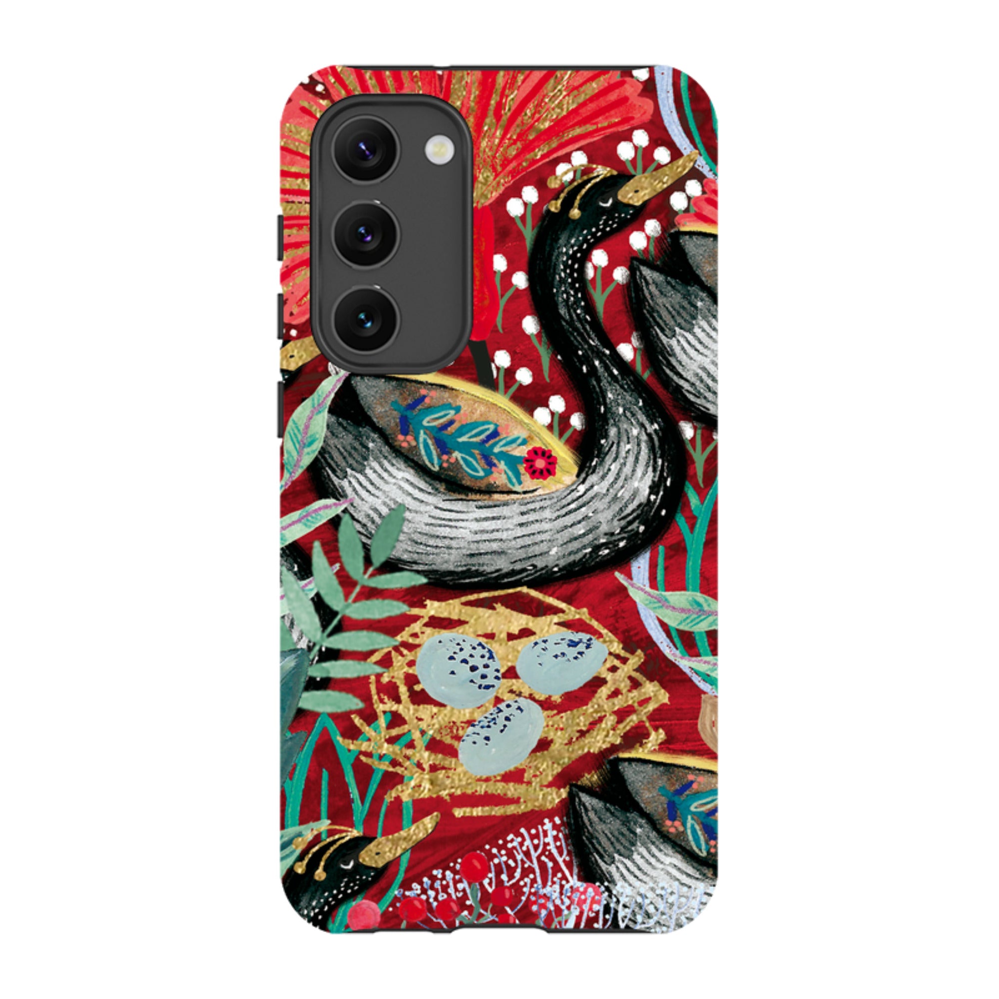 Samsung Tough Case - Eight Geese A Laying By Emma Frances Grant