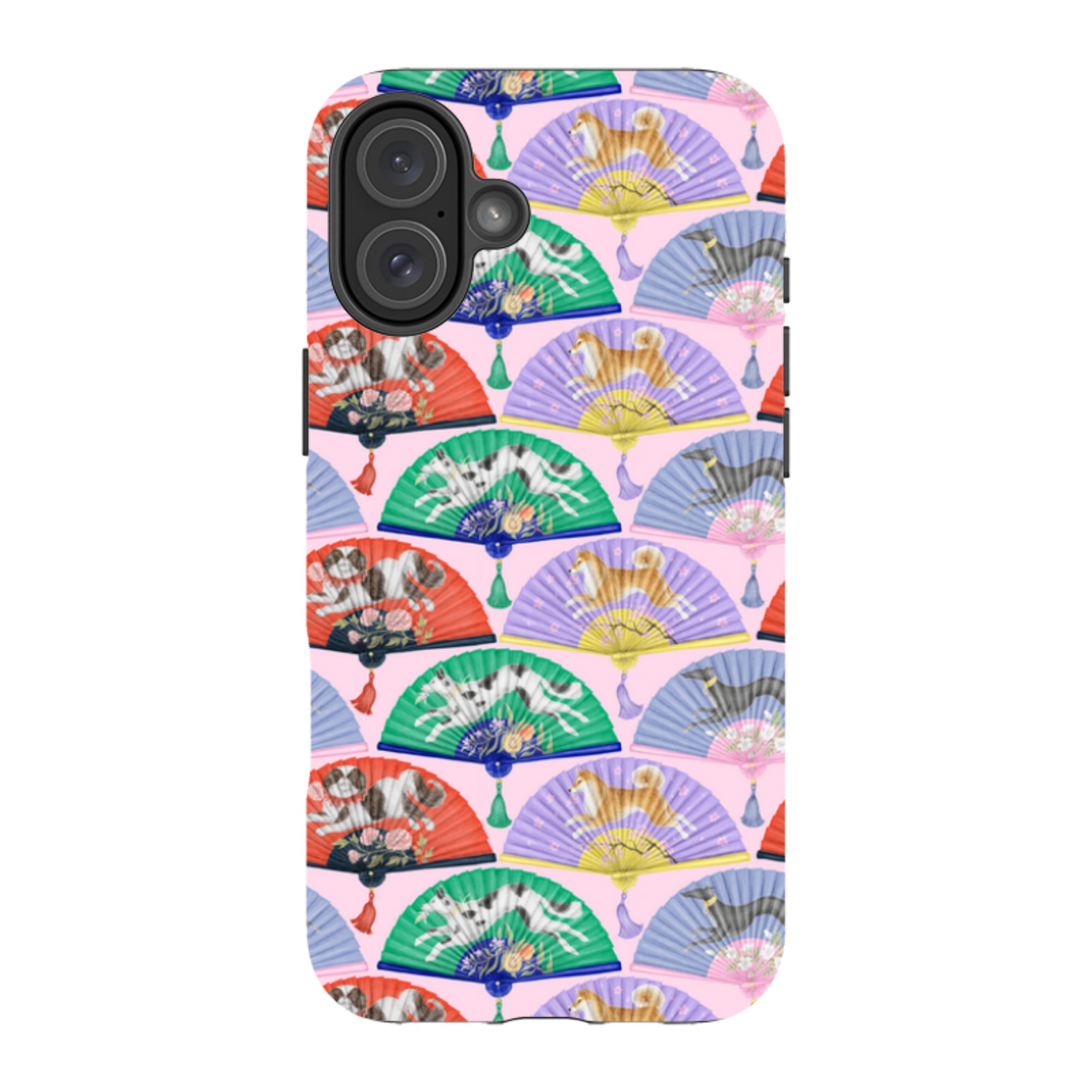 iPhone Tough Case - Dog Fan By Catherine Rowe