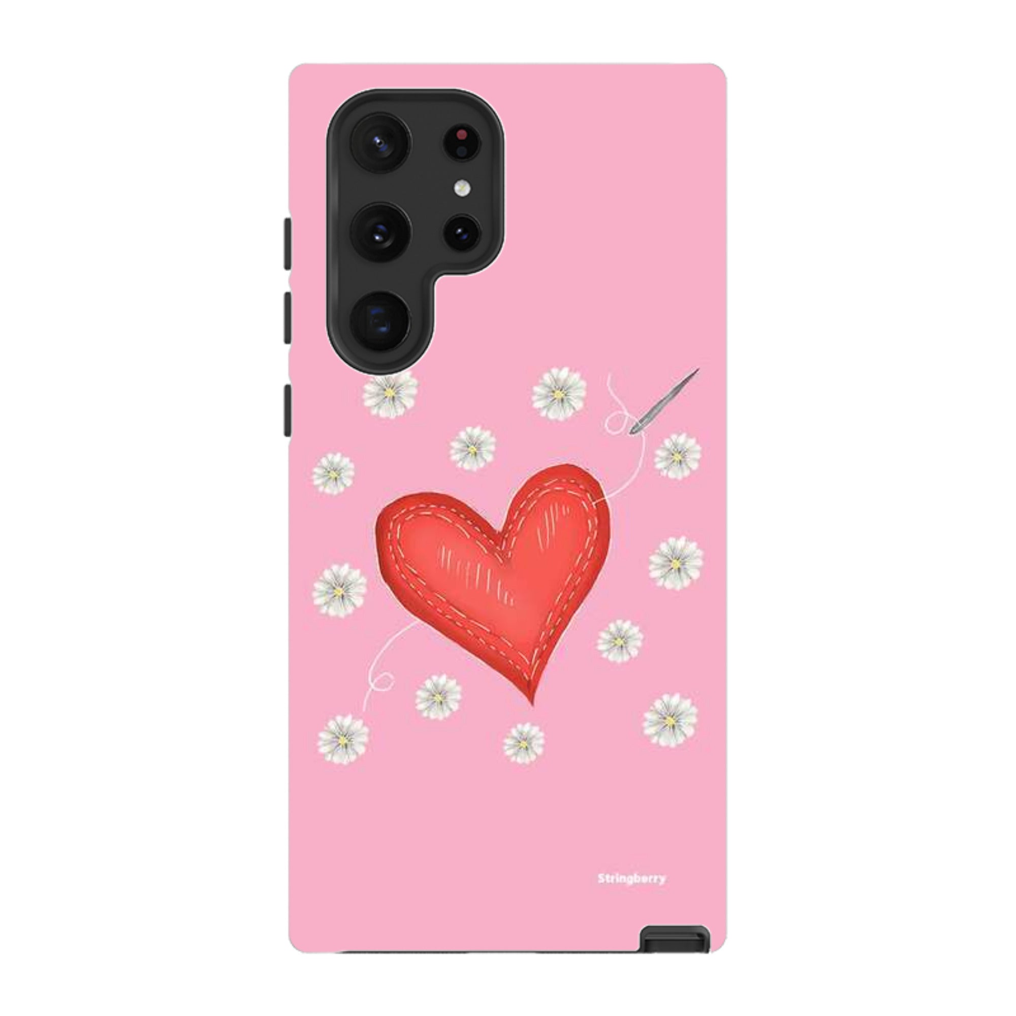 Samsung Tough Case - Love Heart Sewing By Catherine Rowe