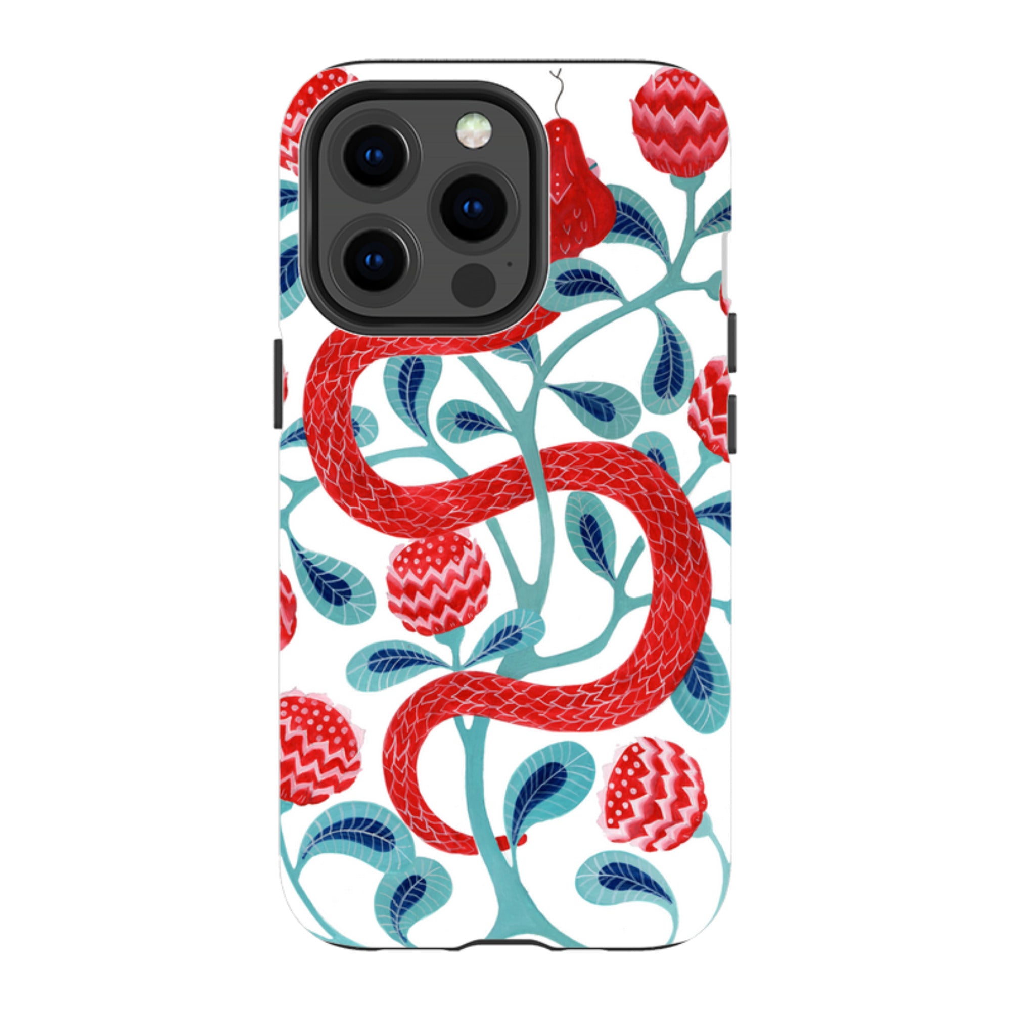 iPhone MagSafe Tough Case - Redsnake By Bex Parkin