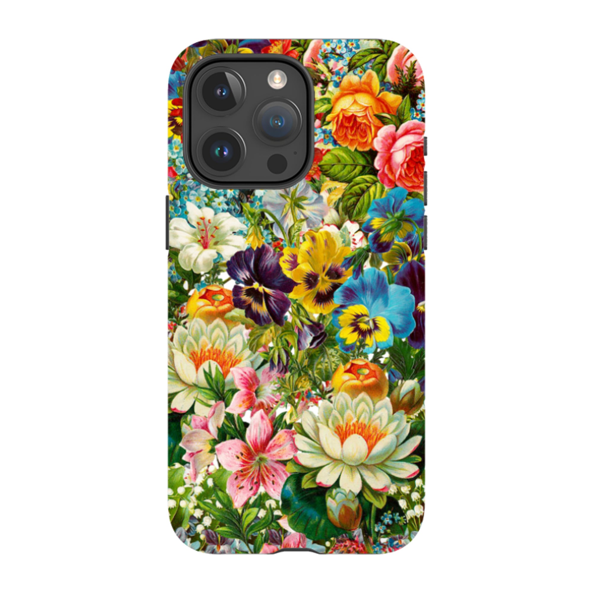 iPhone Tough Case - Floral Burst
