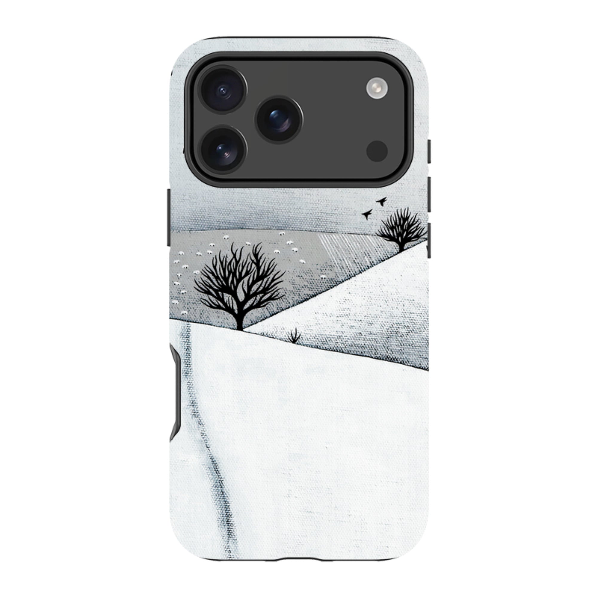iPhone Tough Case - Snowy Landscape By Natasha Newton