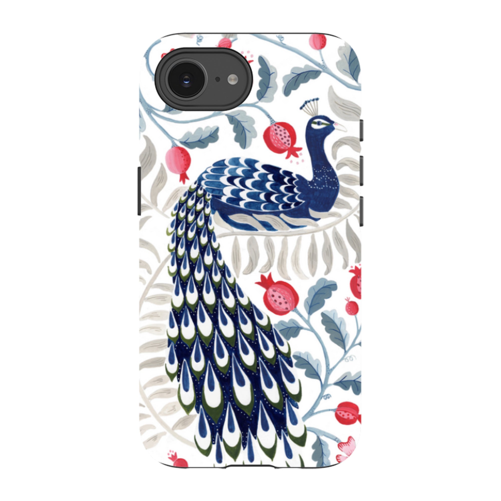 iPhone Tough Case - Peacock By Bex Parkin
