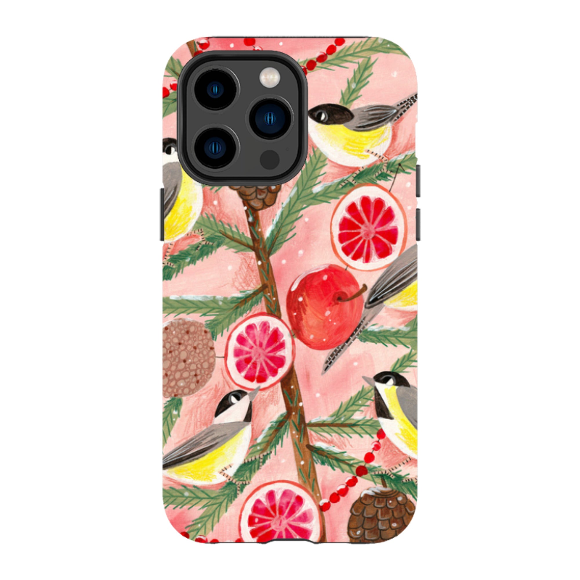 iPhone Tough Case - Chickadee By Caroline Bonne Muller