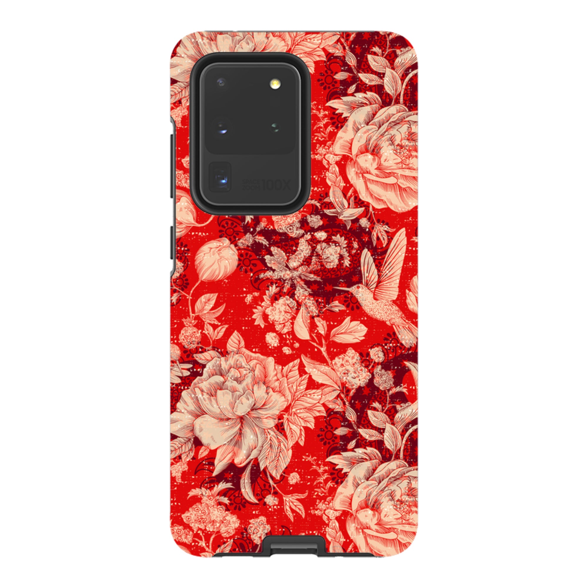 Samsung Tough Case - Red Peonies