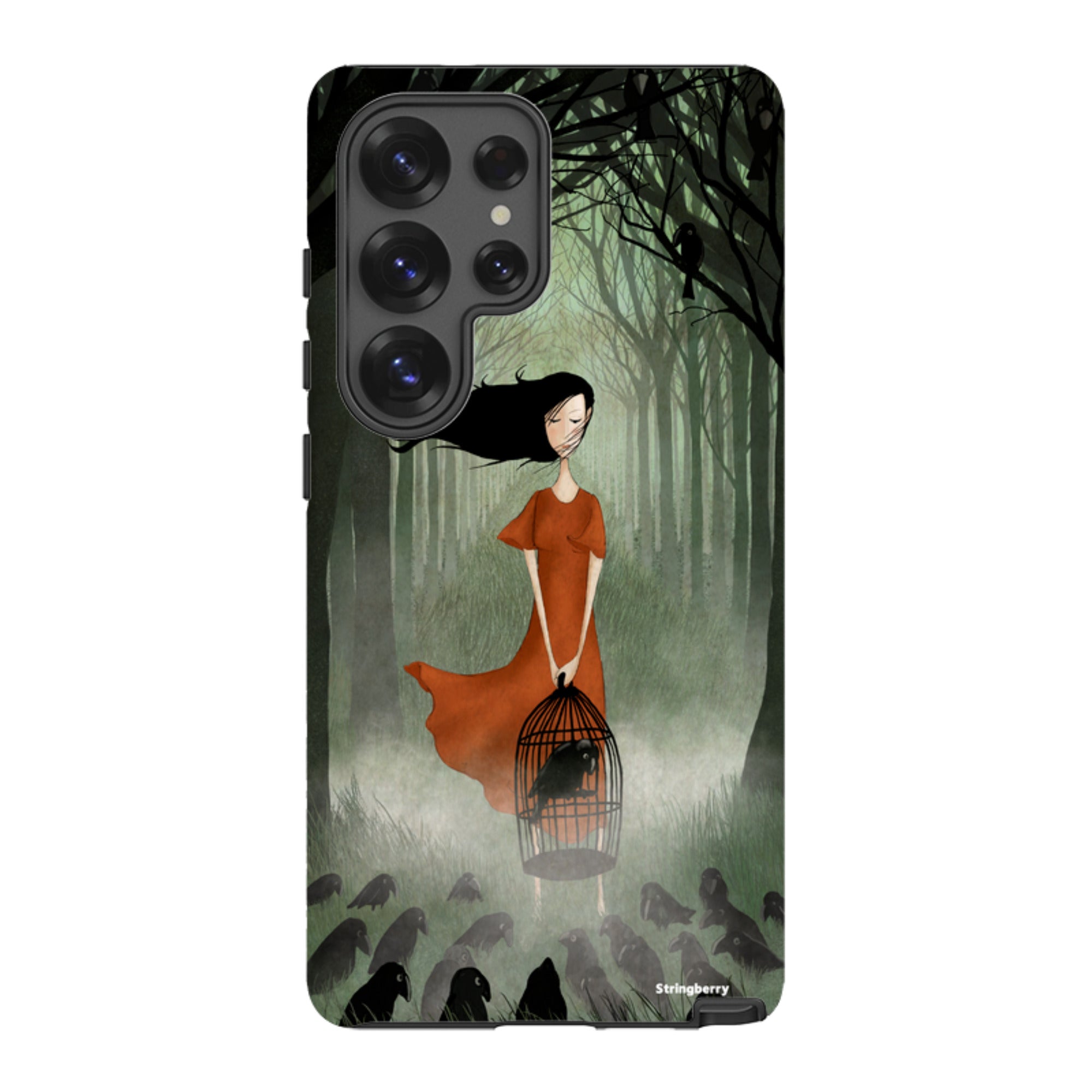 Samsung Tough Case - The Raven Girl By Maja Lindberg