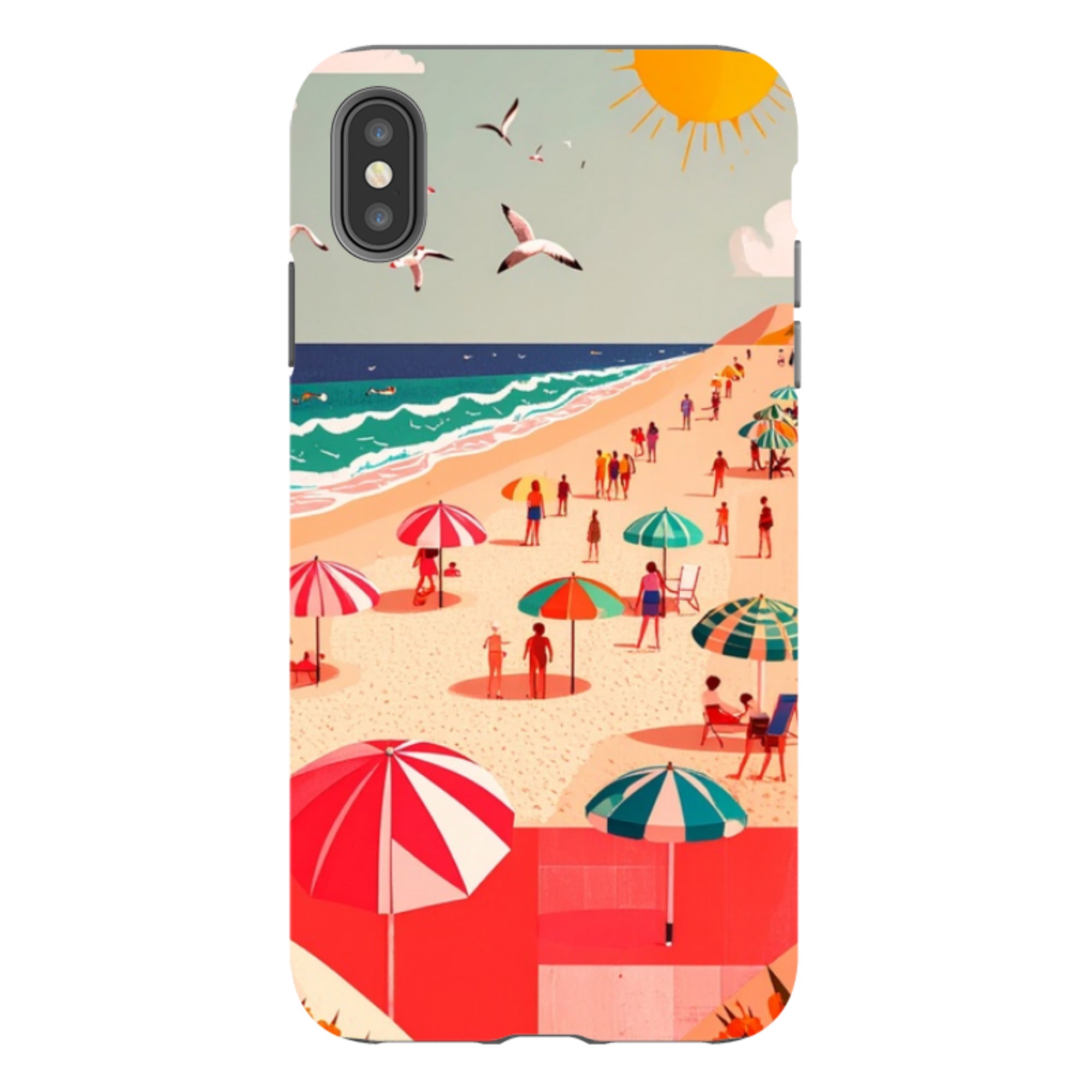 iPhone Tough Case - Mediterranean Beach