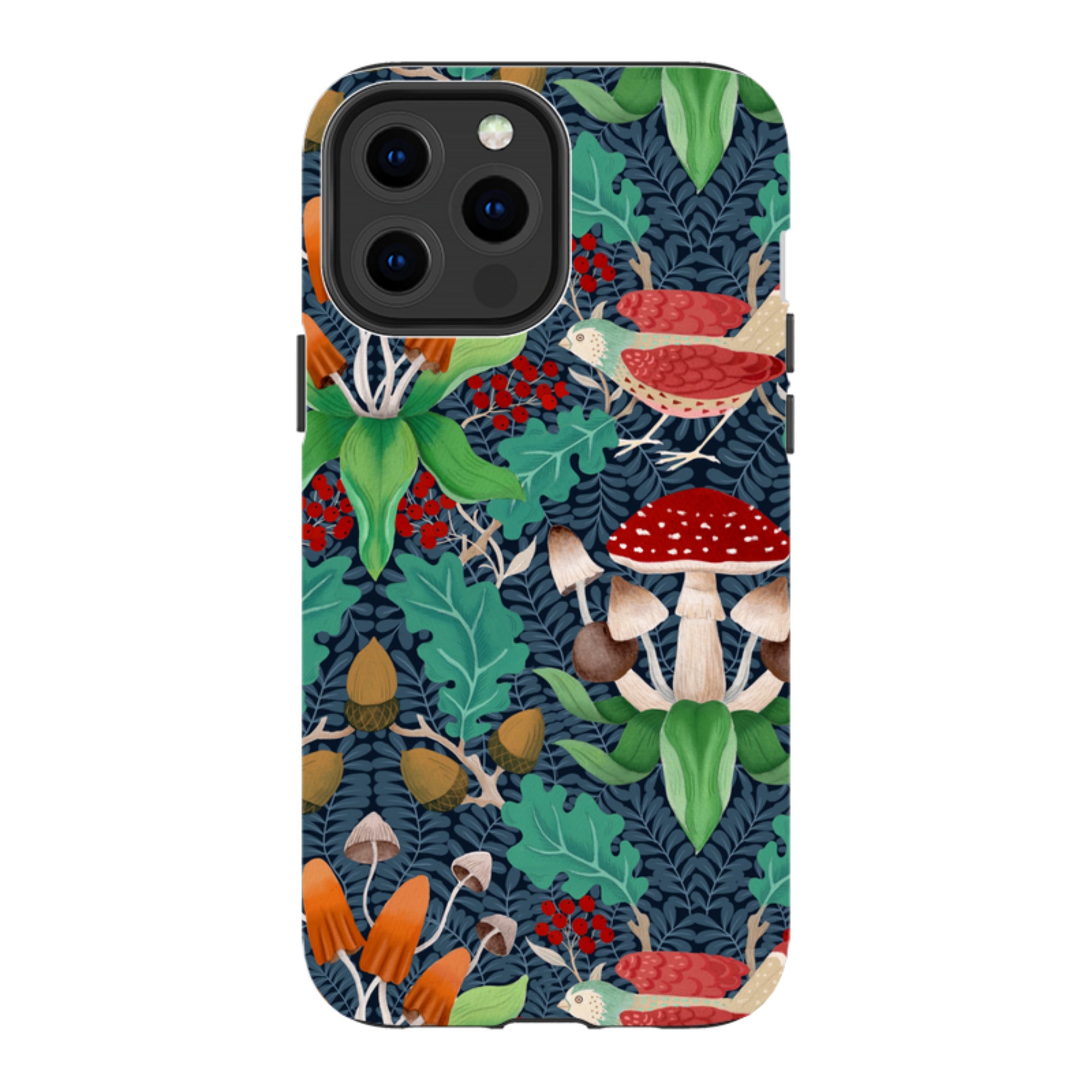 iPhone Tough Case - Mushrooms By Bex Parkin