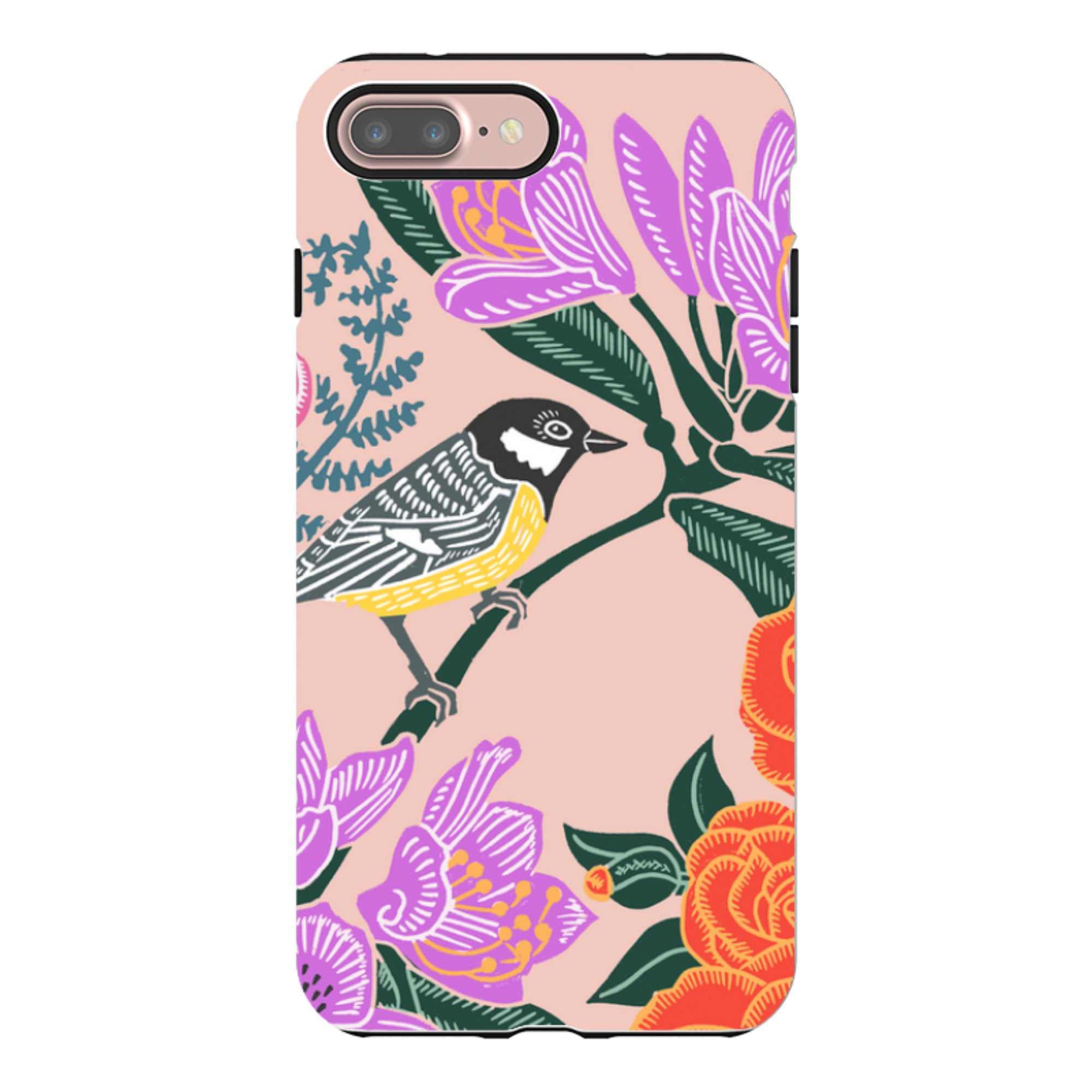 iPhone Tough Case - Camelia By Kate Heiss