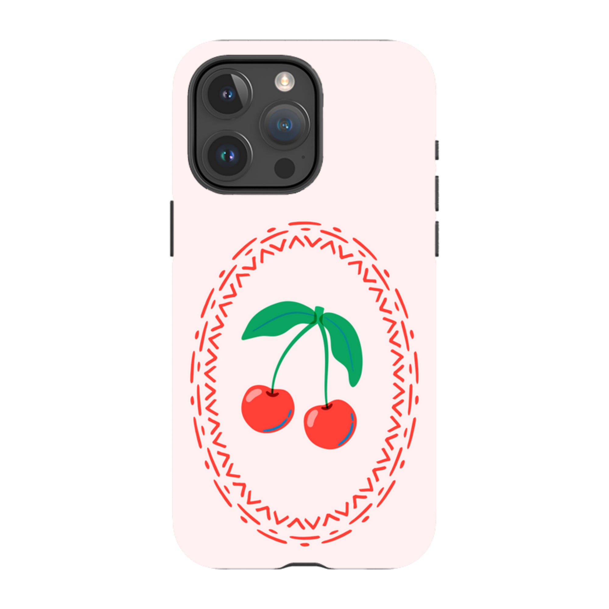 iPhone MagSafe Tough Case - Two Cherries