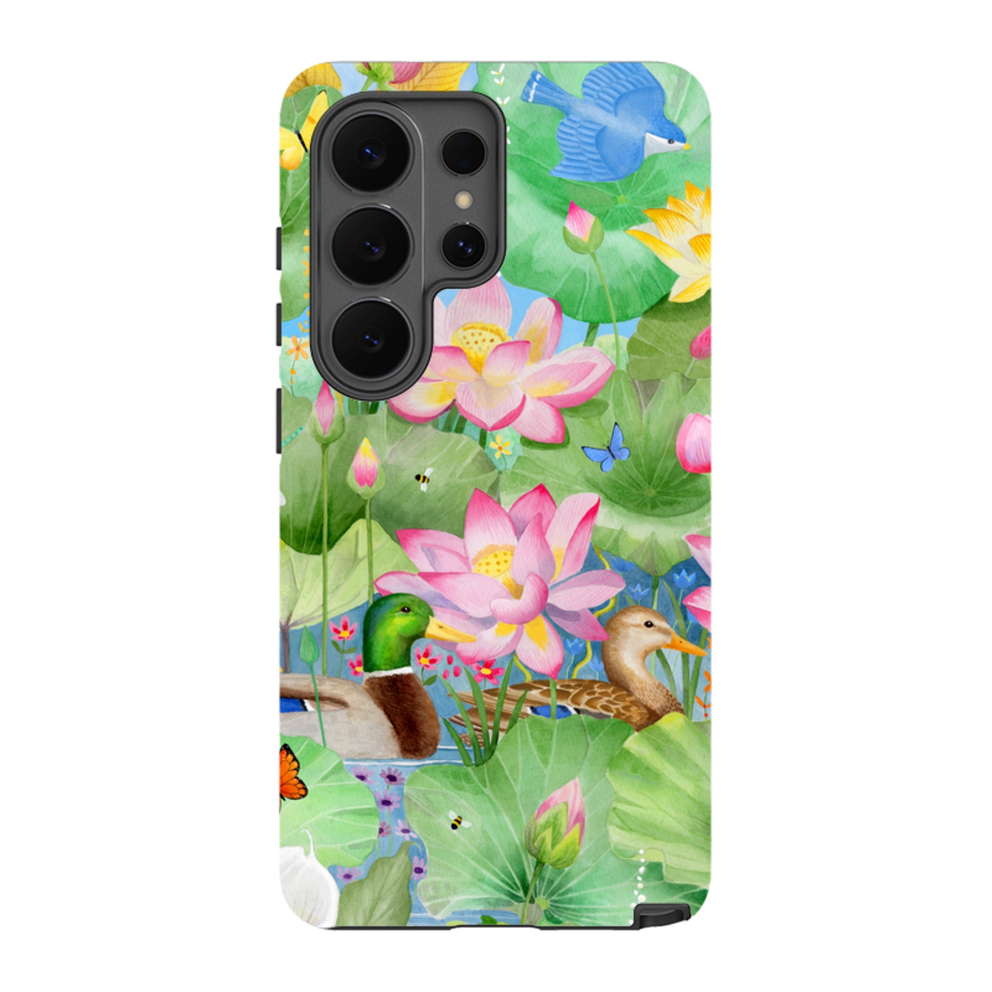 Samsung Tough Case - Waterlily Pond By Bex Parkin