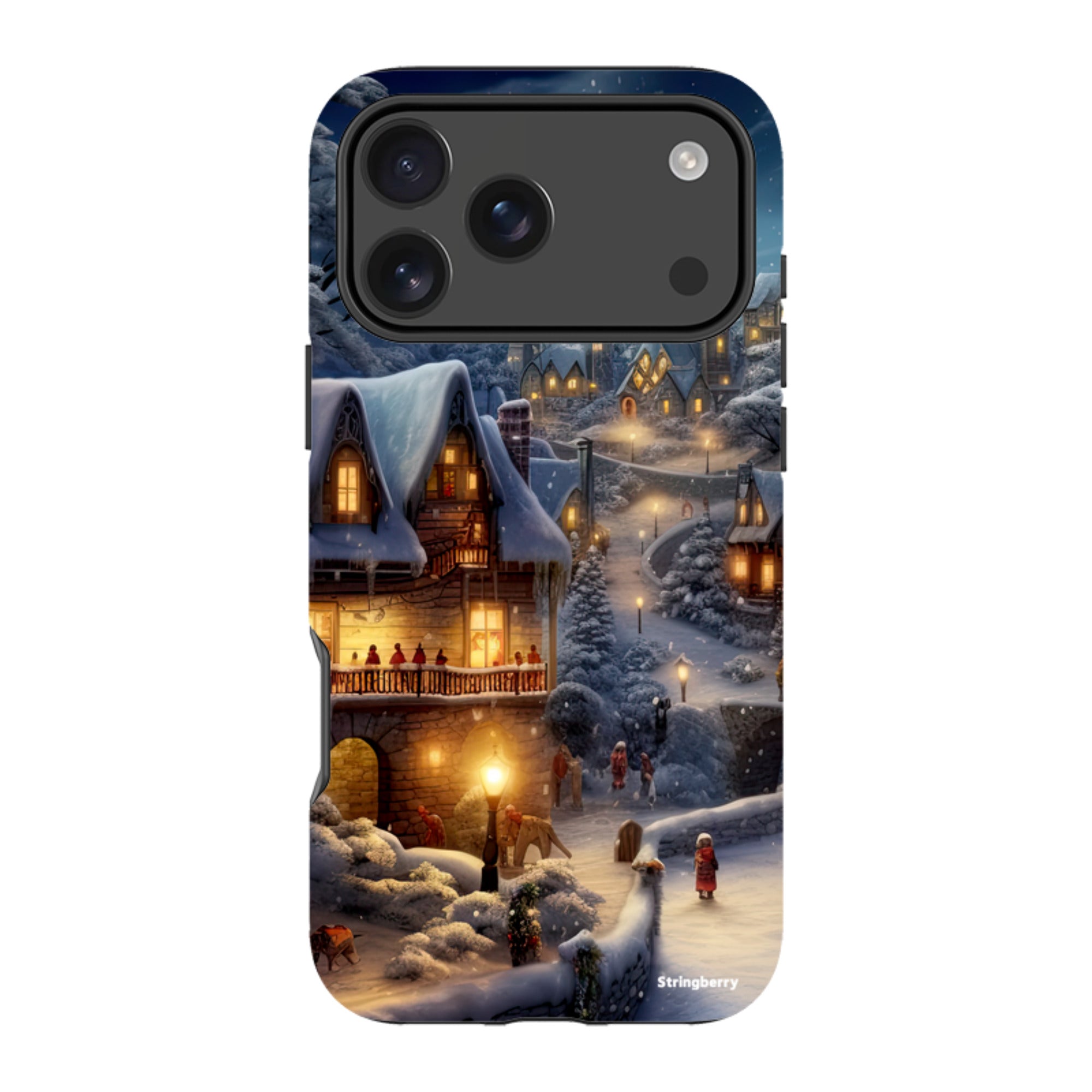iPhone Tough Case - Scandinavian Winter Night