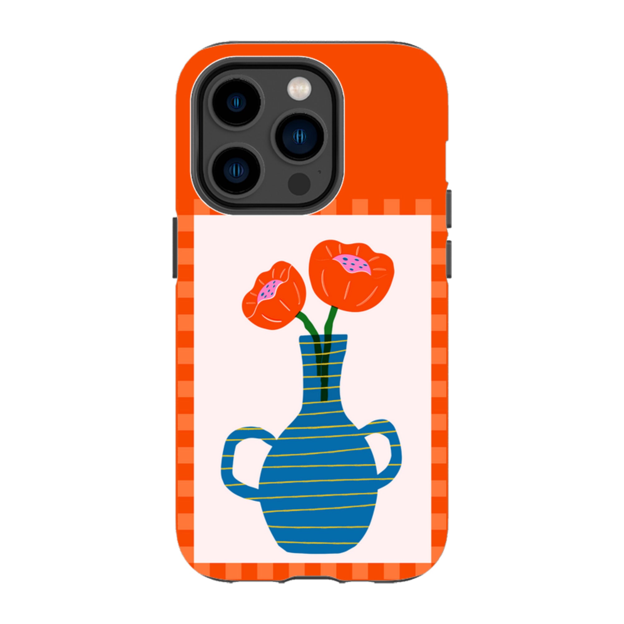 iPhone MagSafe Tough Case - Blue Vase