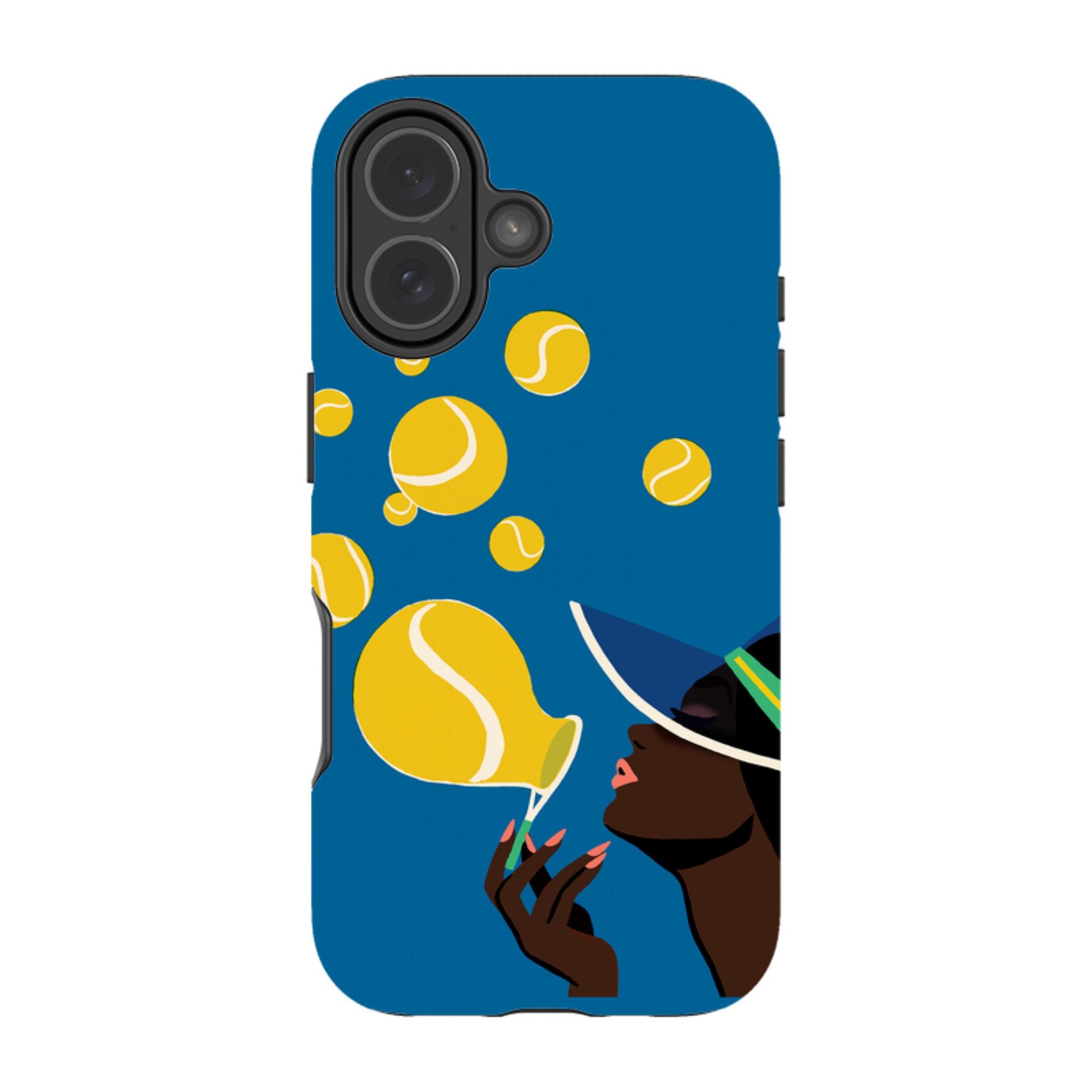 iPhone Tough Case - Court Bubbles