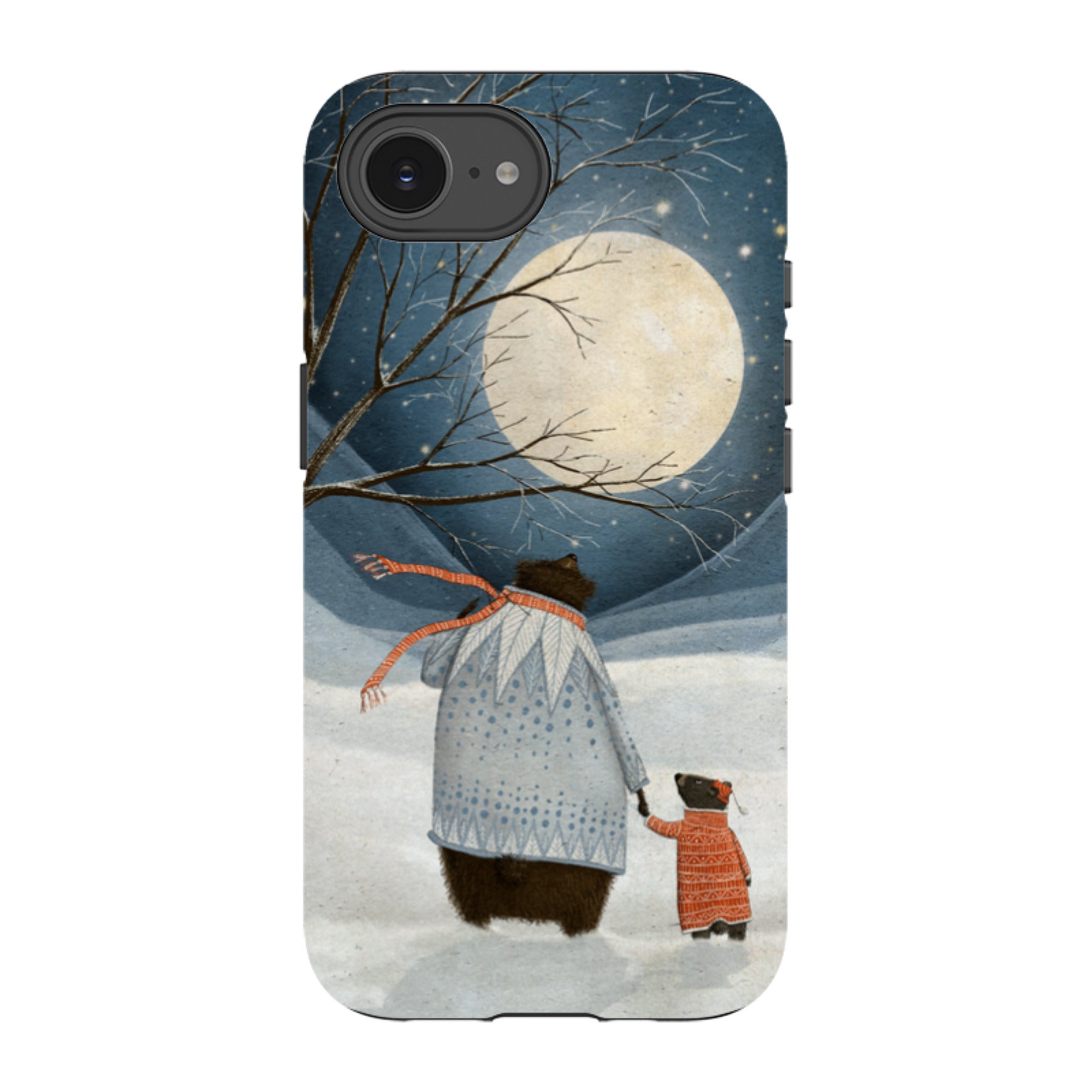 iPhone Tough Case - Under a Moonlit Sky By Maja Lindberg