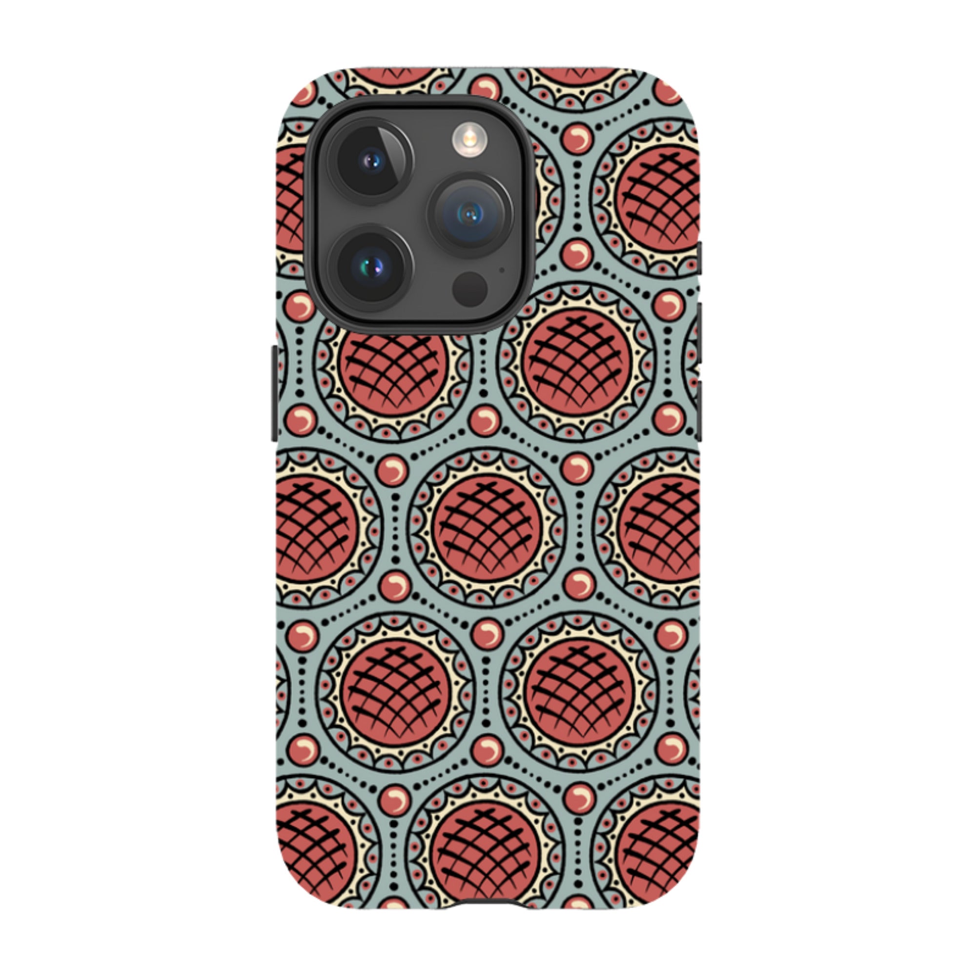 iPhone Tough Case - Charleston Red By Cressida Bell