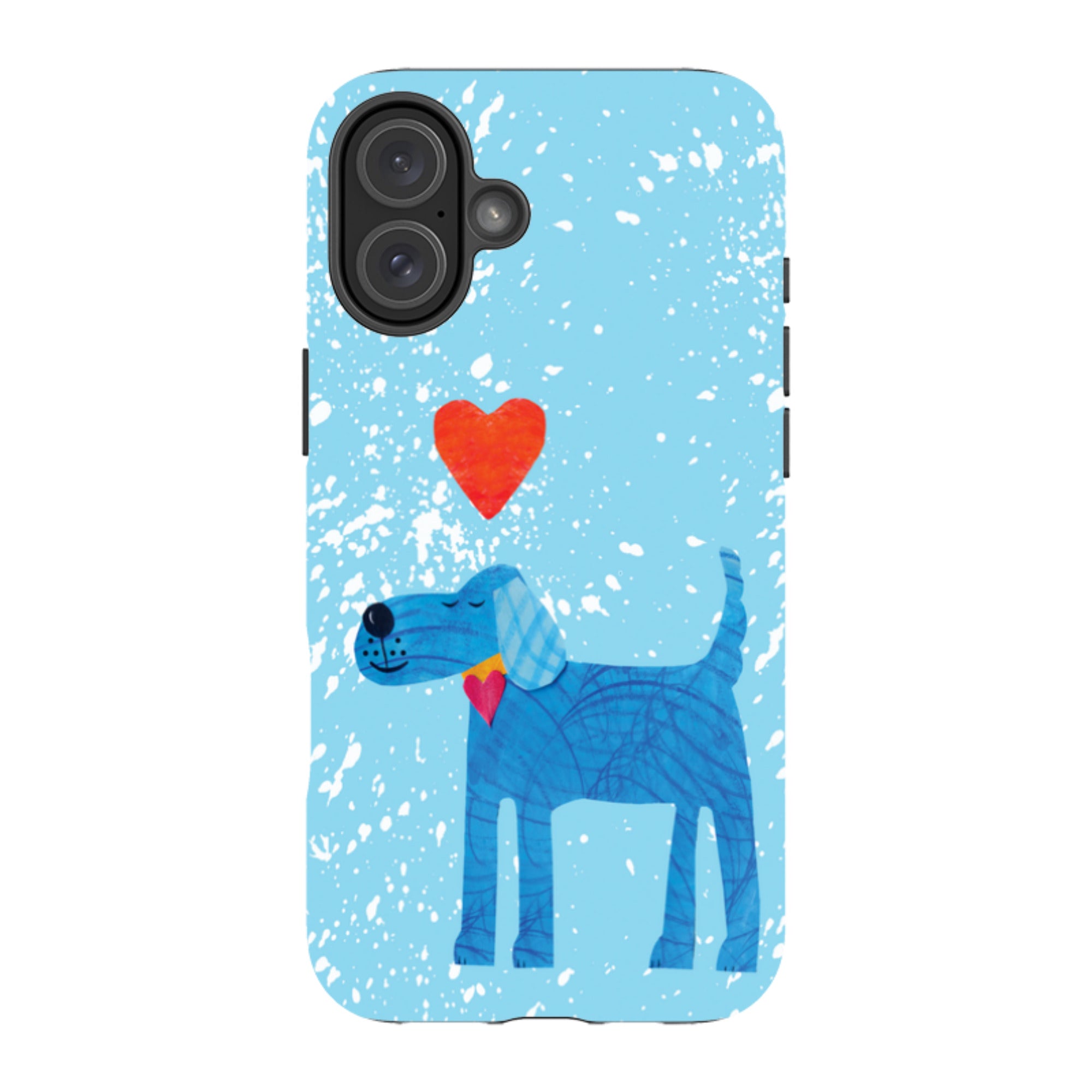 iPhone MagSafe Tough Case - Blue Dog By Tracey English
