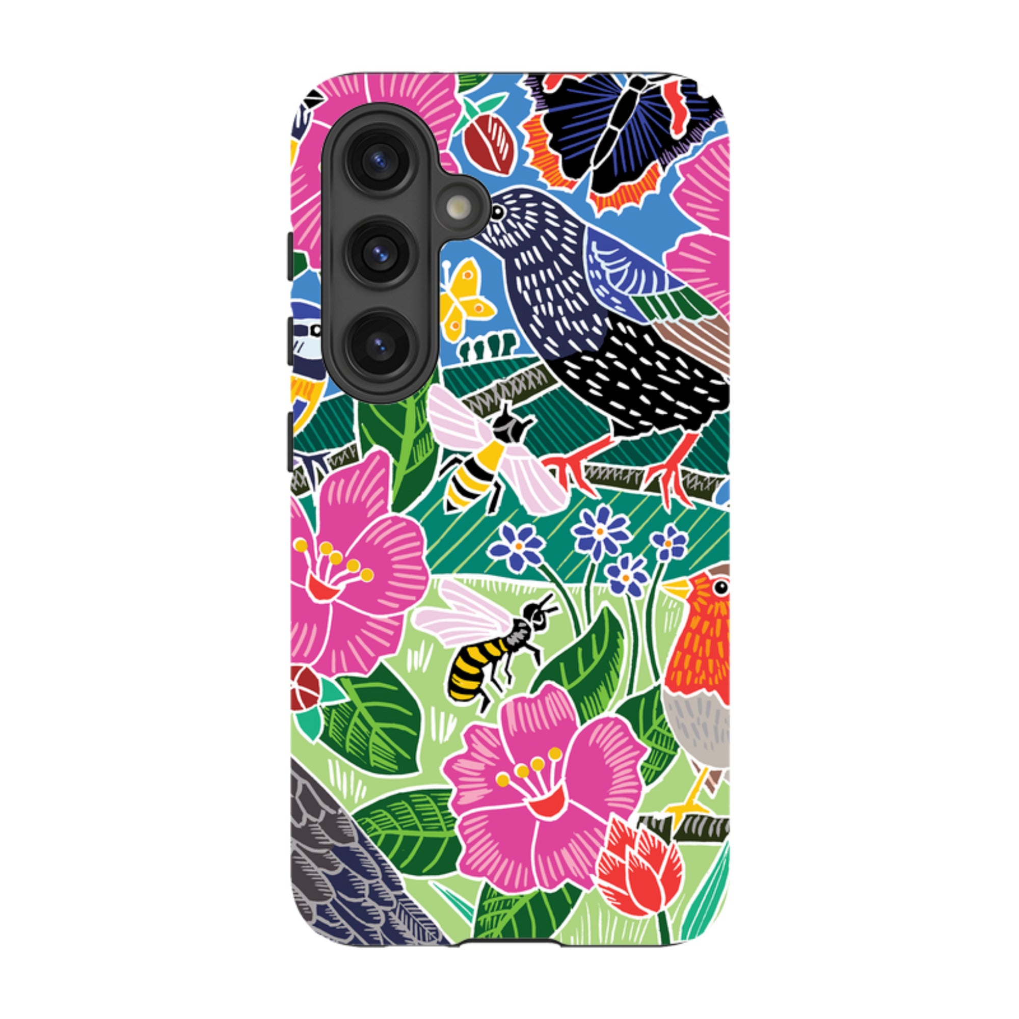 Samsung Tough Case - Garden Bird Jigsaw A By Kate Heiss