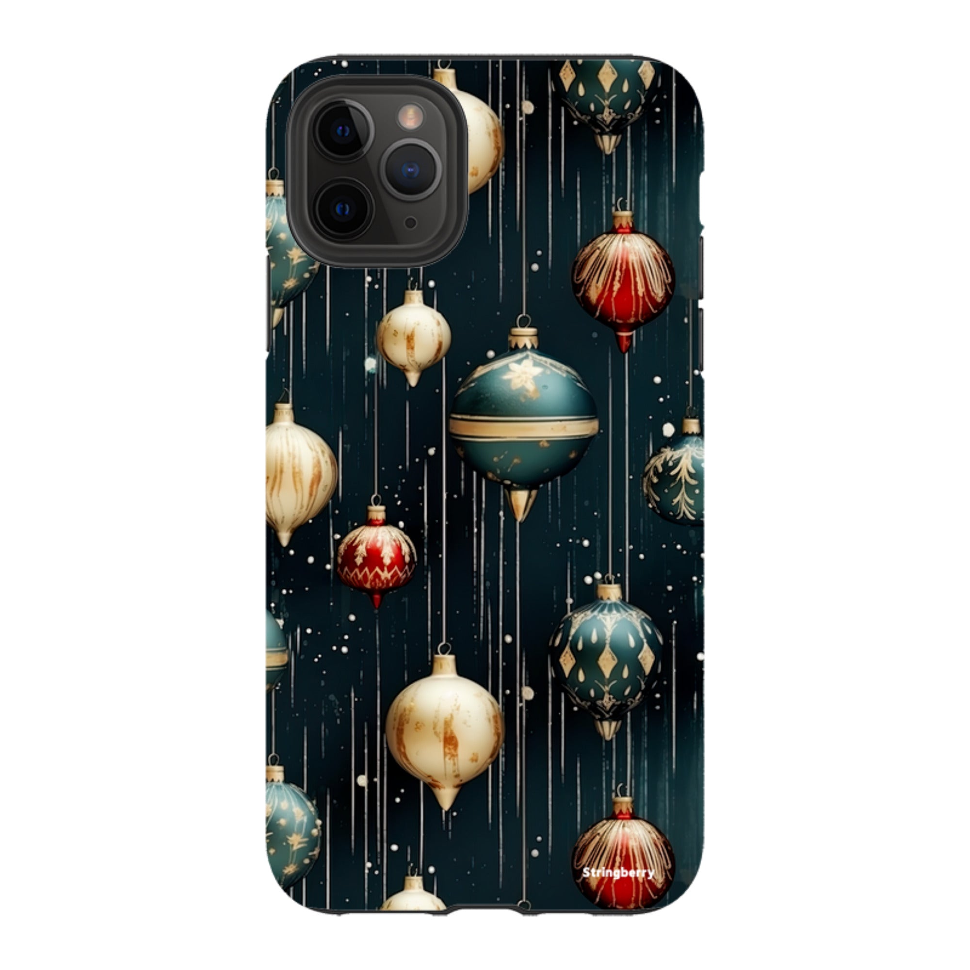 iPhone Tough Case - Christmas Baubles