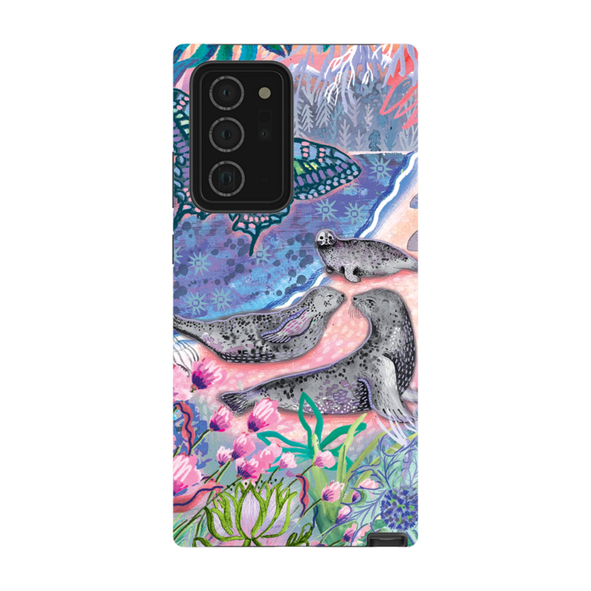 Samsung Tough  Case - Scenic Seals Of Norfolk By Emma Frances Grant