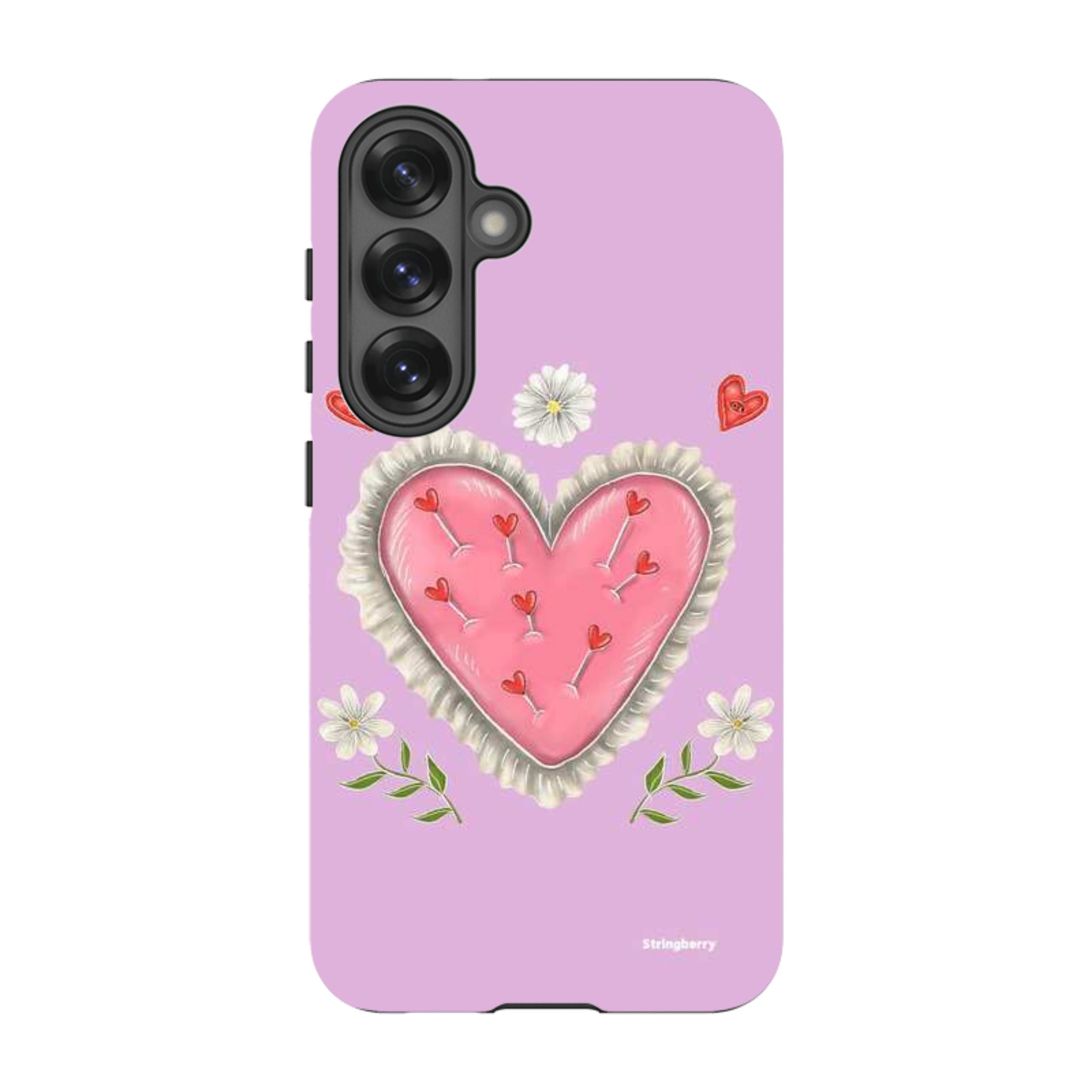 Samsung Tough Case - Heart Pin Cushion By Catherine Rowe