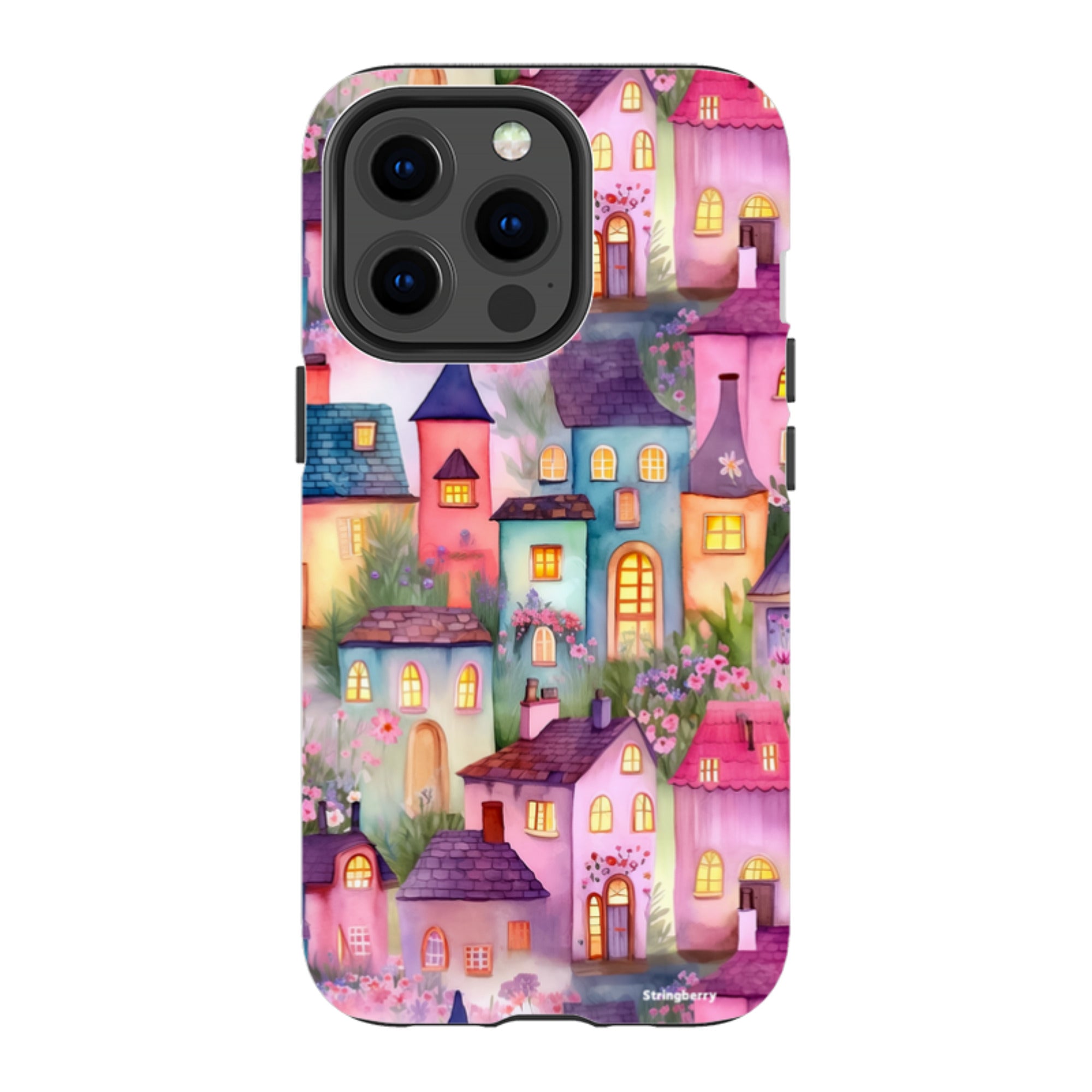 iPhone Tough Case - Fairy Houses