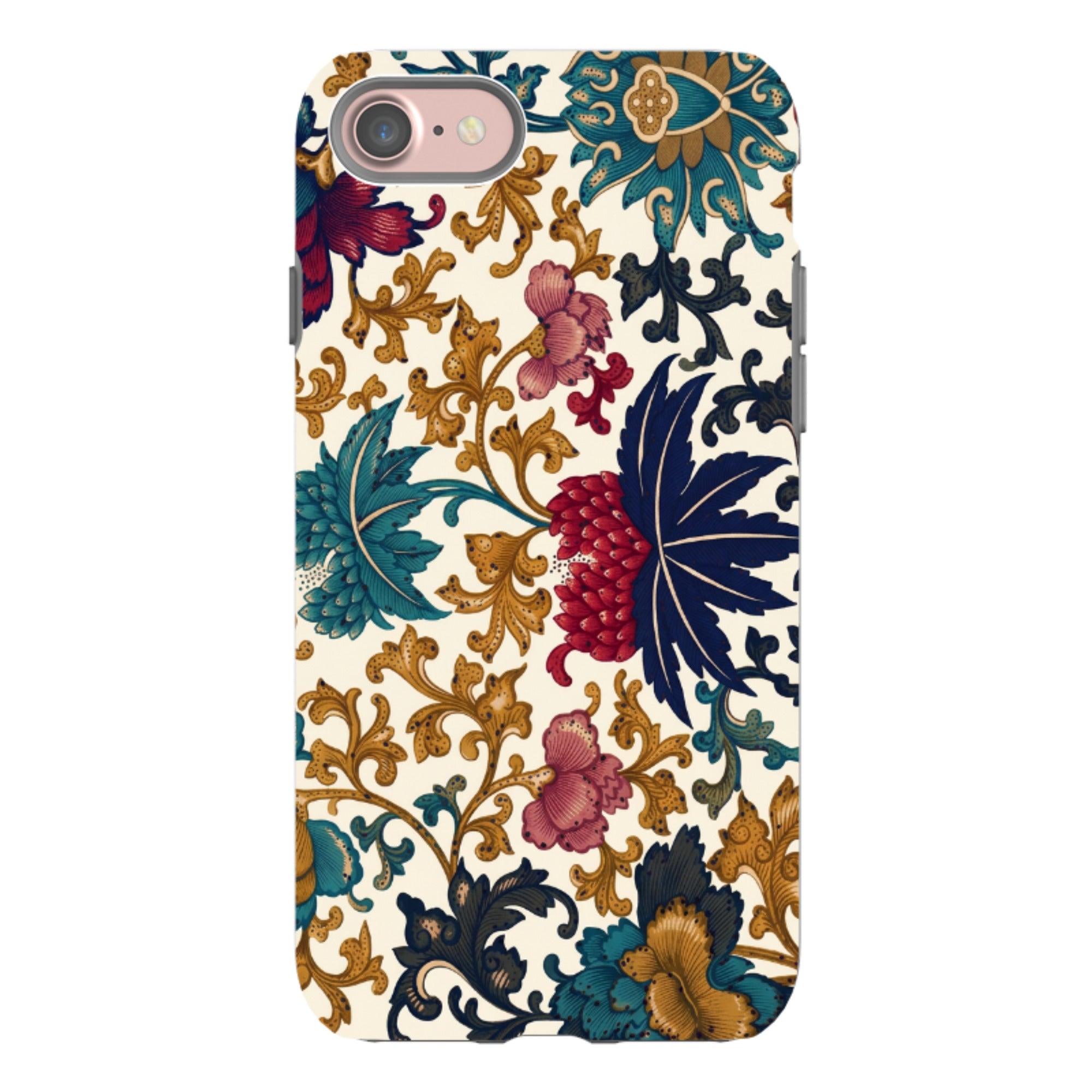iPhone Tough Case - Vintage Damask Floral