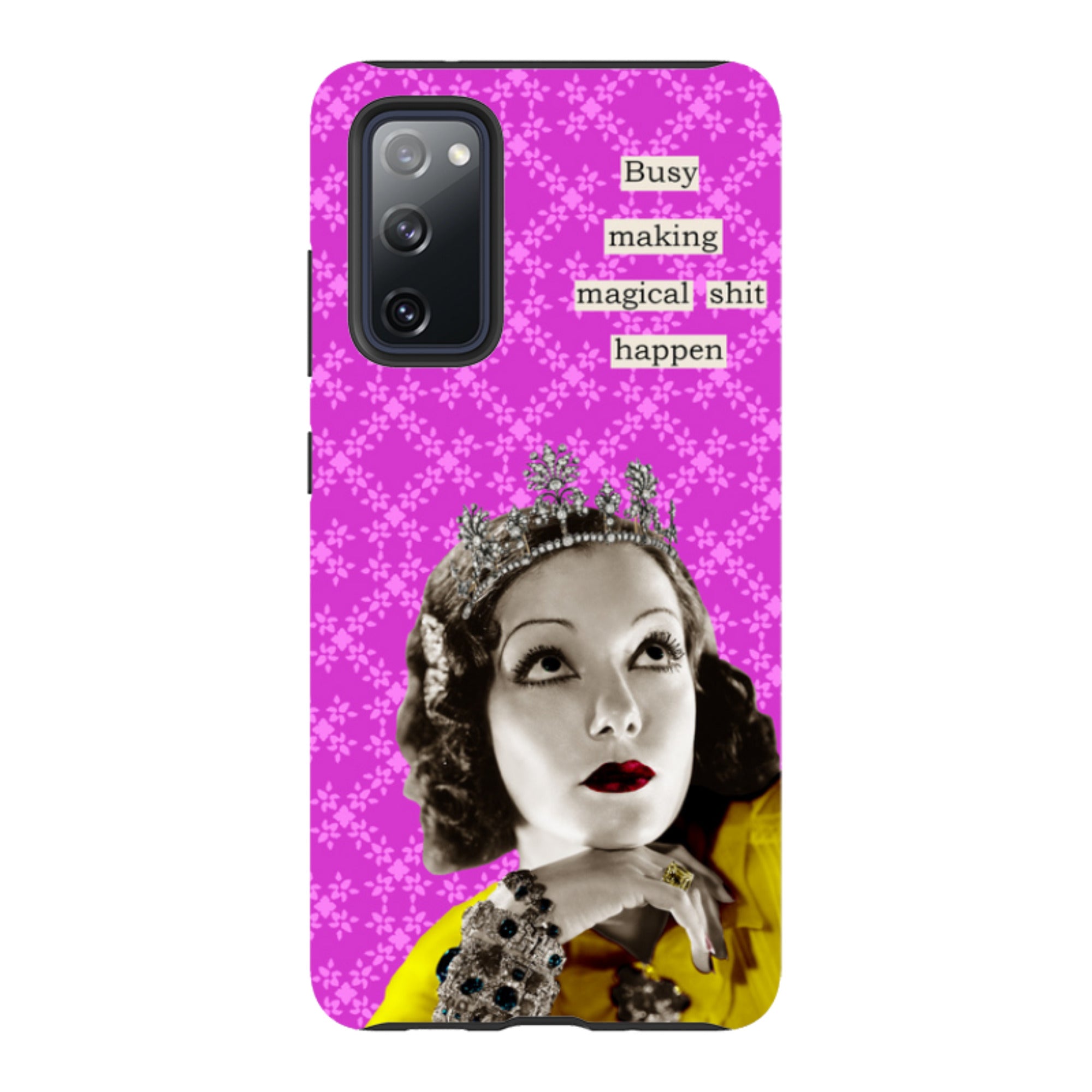 Samsung Tough Case - Busy Making Sh-t Happen By Clare Jordan