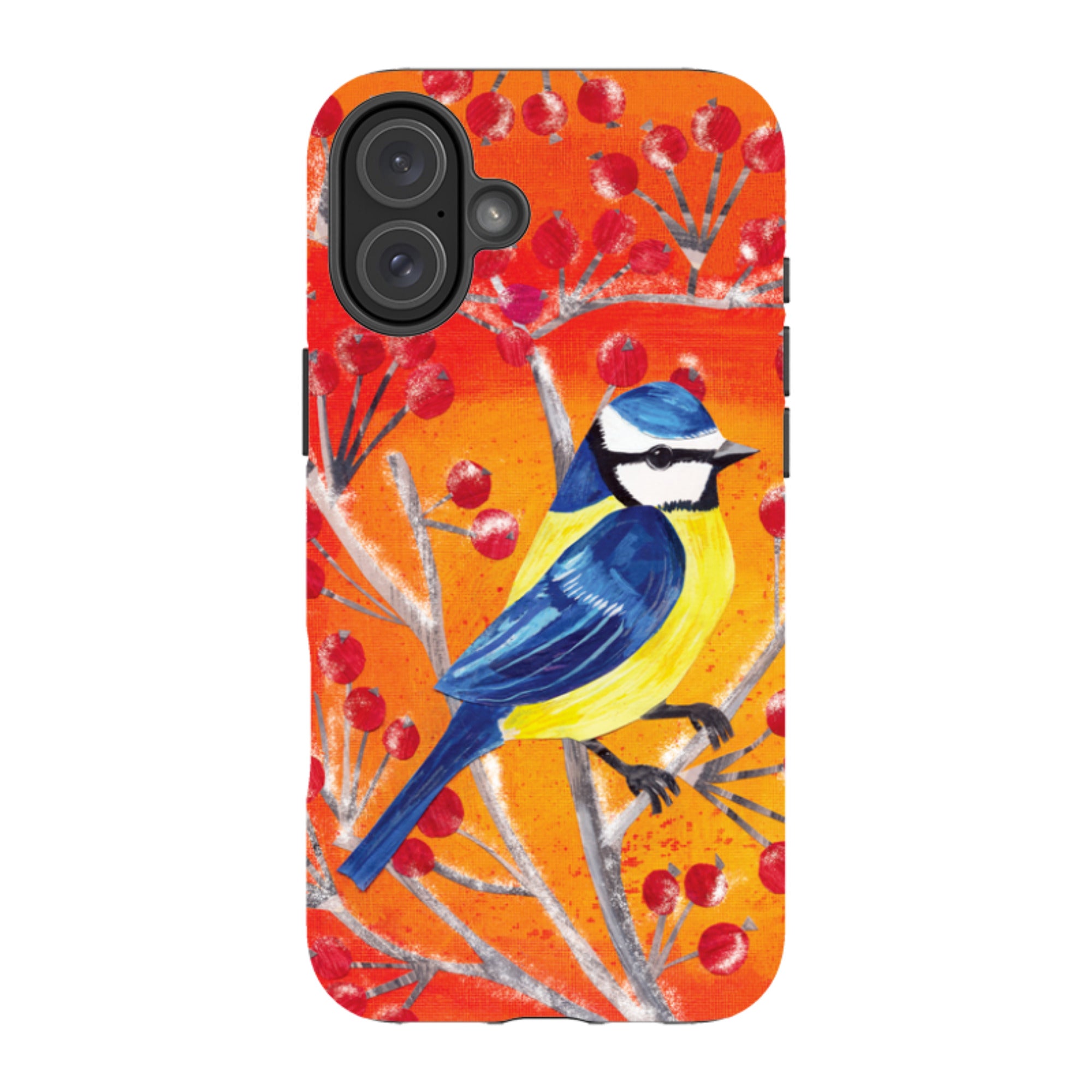 iPhone Tough Case - Blue Tit By Tracey English
