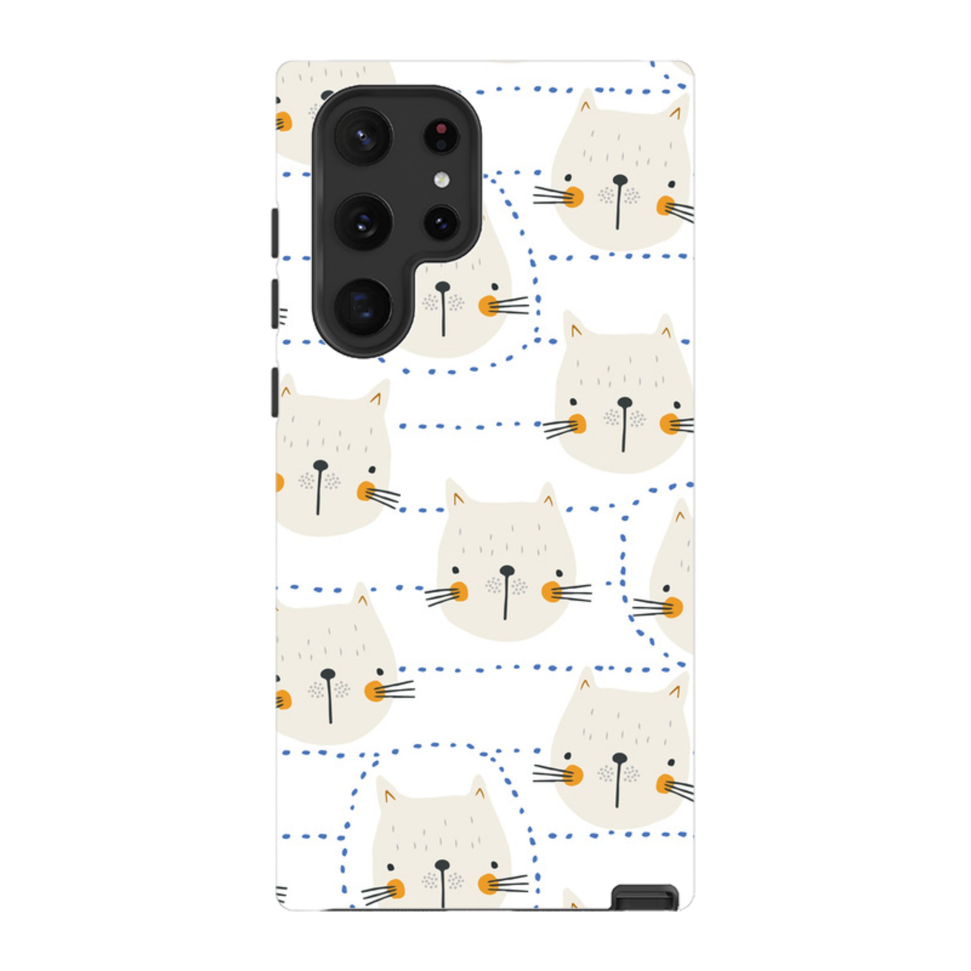 Samsung Tough Case - Cat Tiles