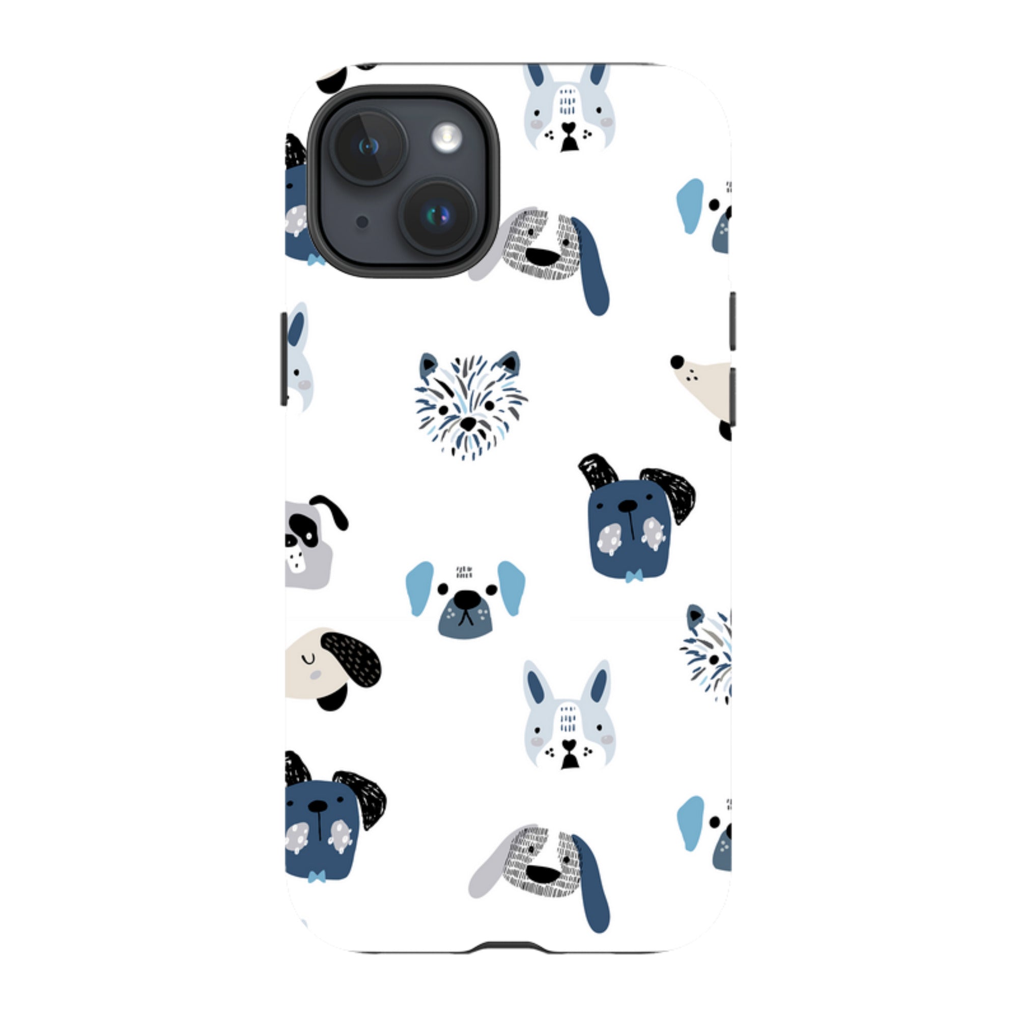 iPhone Tough Case - Dog Pattern