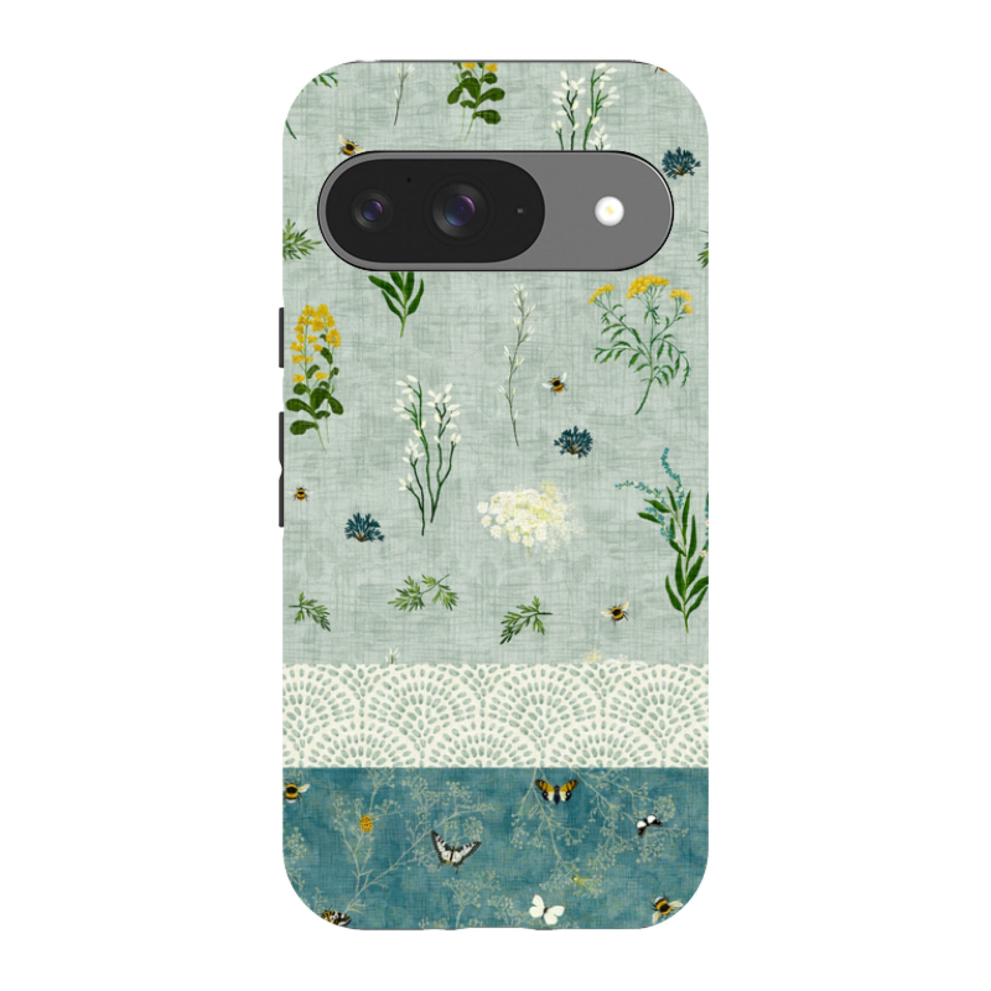 Google Tough Case - Song Bird Florals and Bees 2 By Katherine Quinn