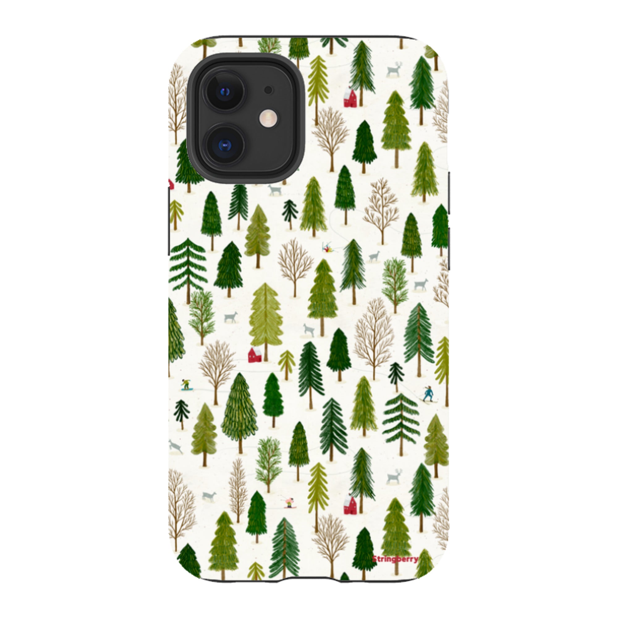 iPhone Tough Case - Winter Landscape IV By Katherine Quinn