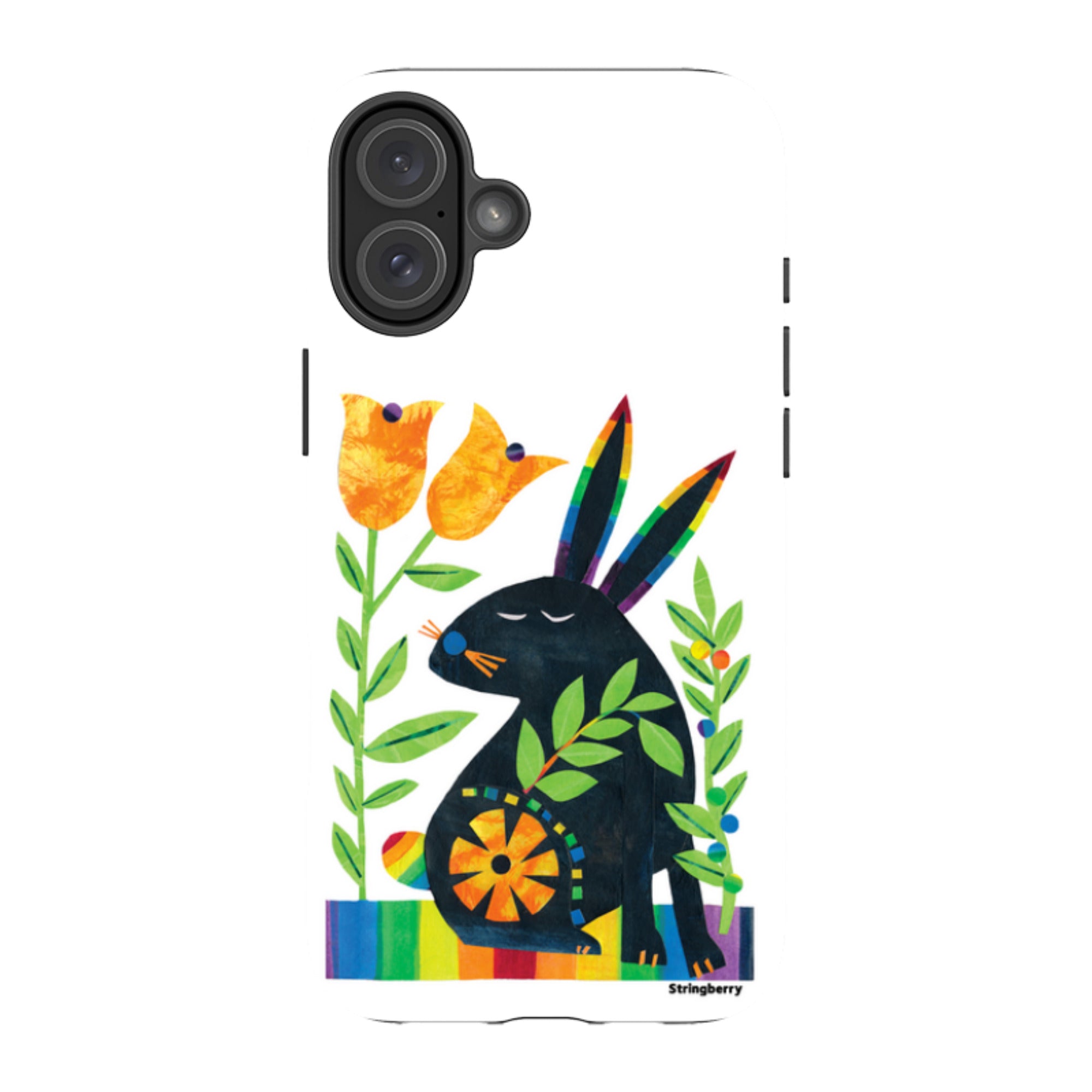 iPhone MagSafe Tough Case - Pride Rabbit By Tracey English