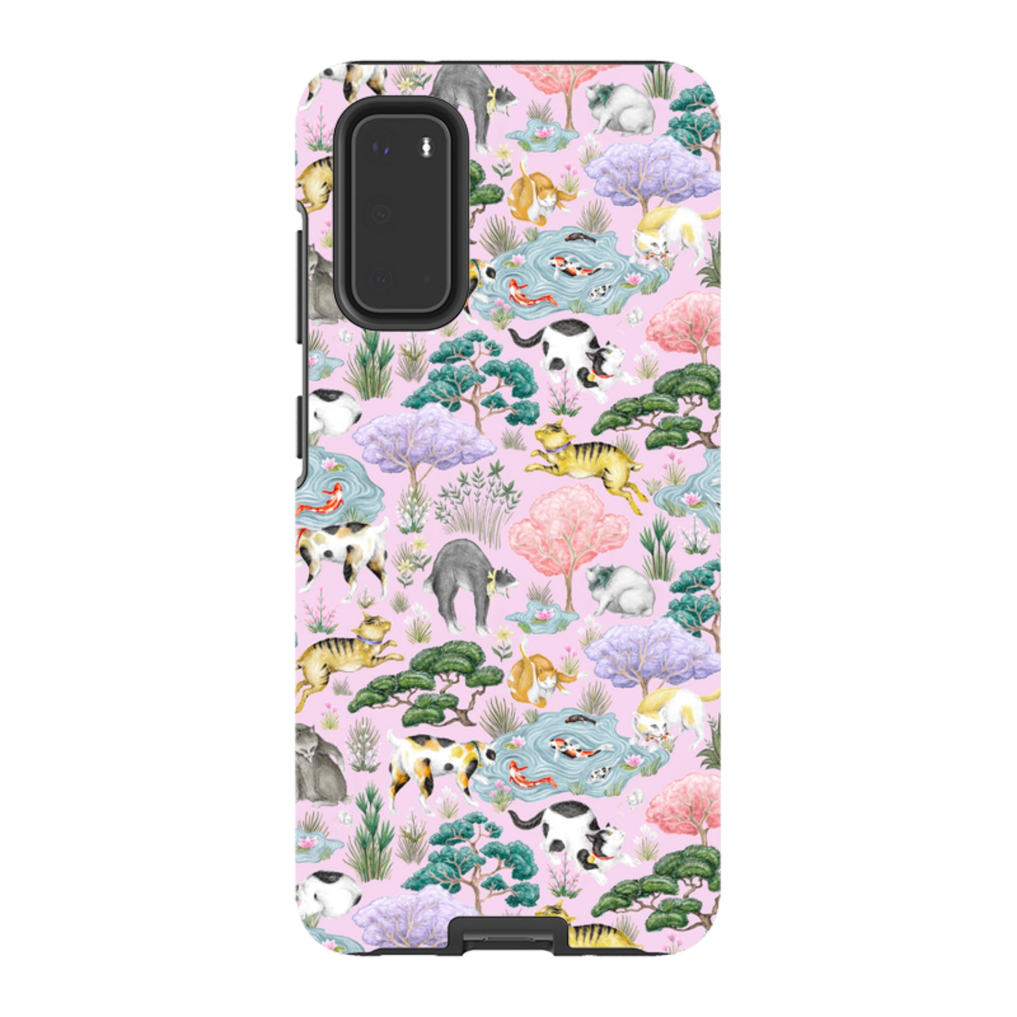 Samsung Tough  Case - Cat Garden By Catherine Rowe