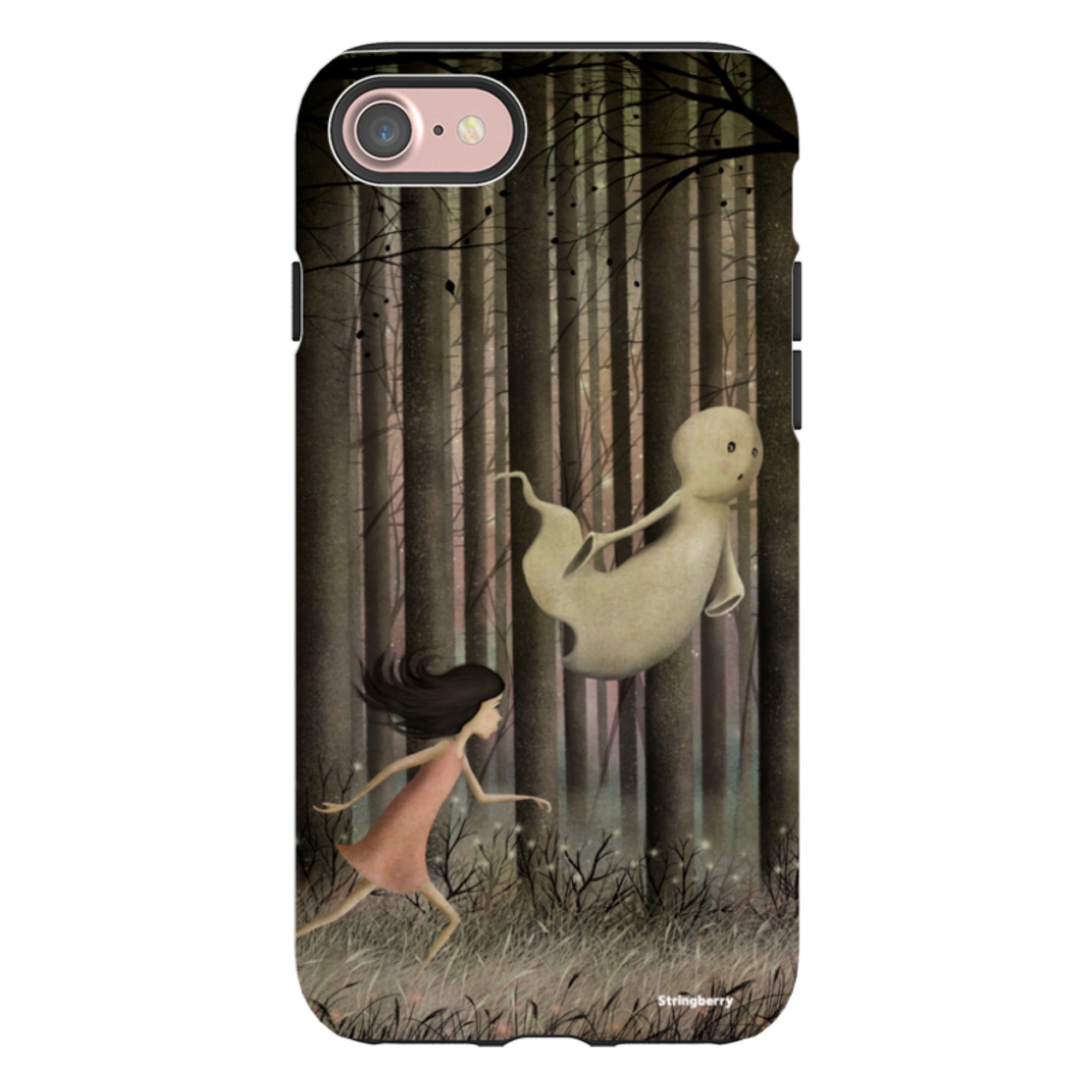 iPhone Tough Case - Little Ghost By Maja Lindberg