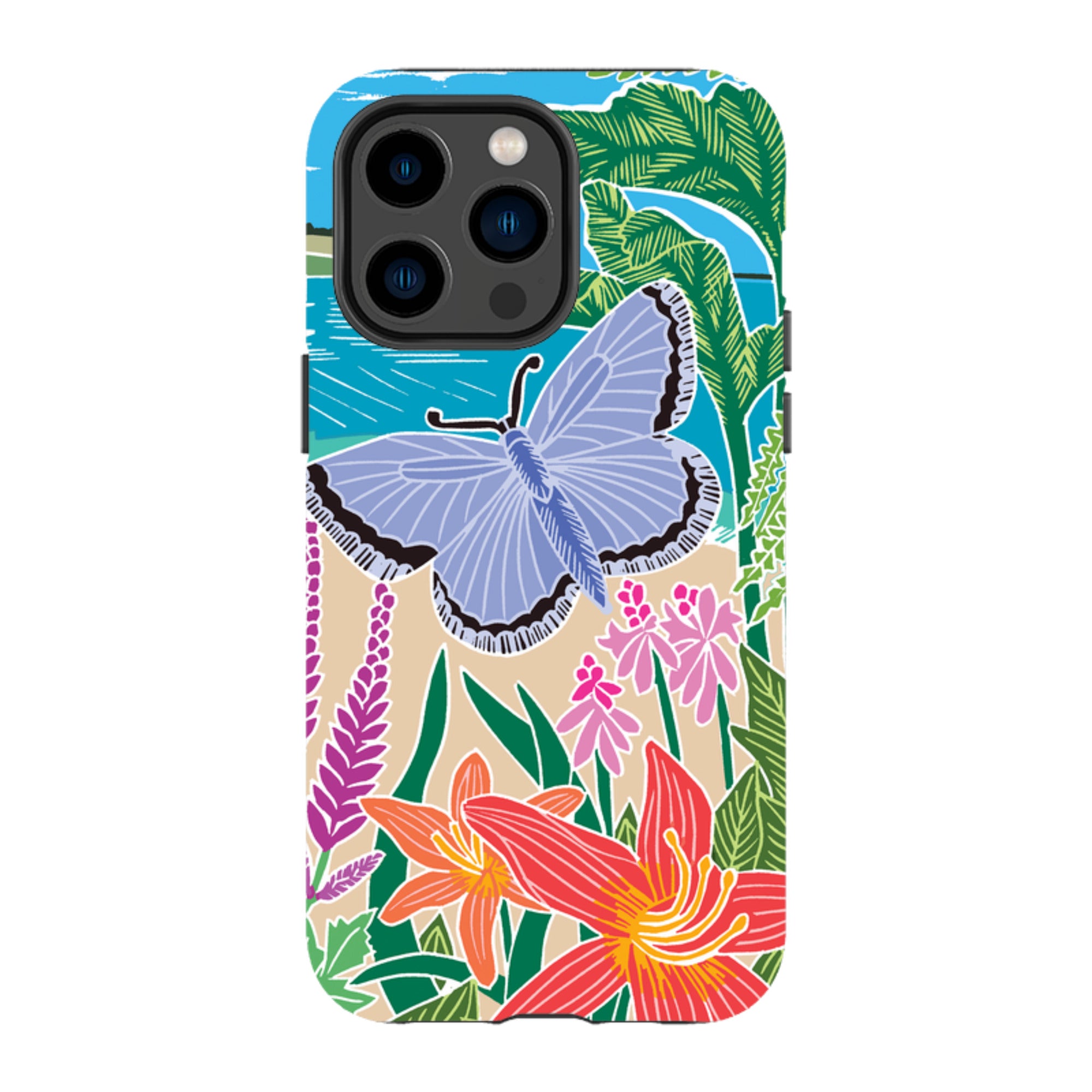 iPhone Tough Case - Trebah Garden By Kate Heiss