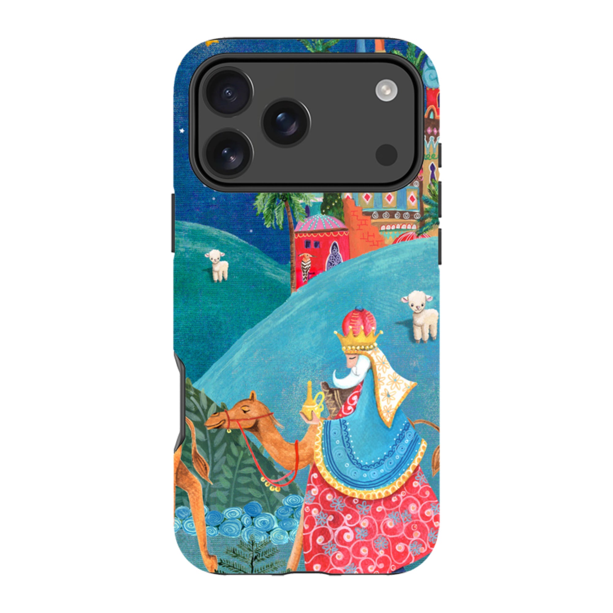iPhone Tough Case - Wiseman By Caroline Bonne Muller
