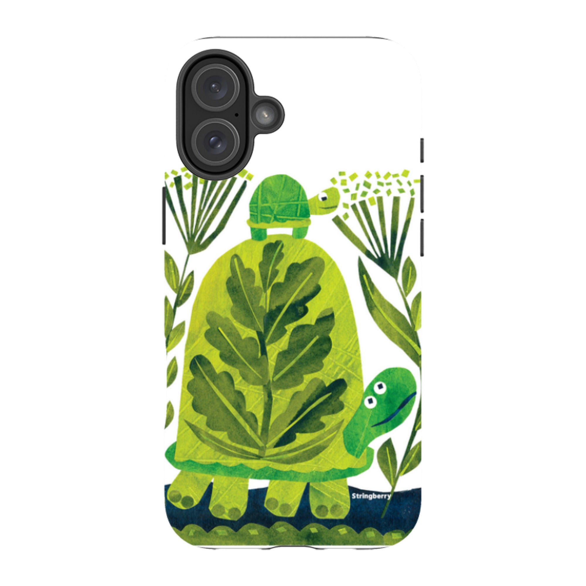 iPhone MagSafe Tough Case - Folk Tortoise By Tracey English