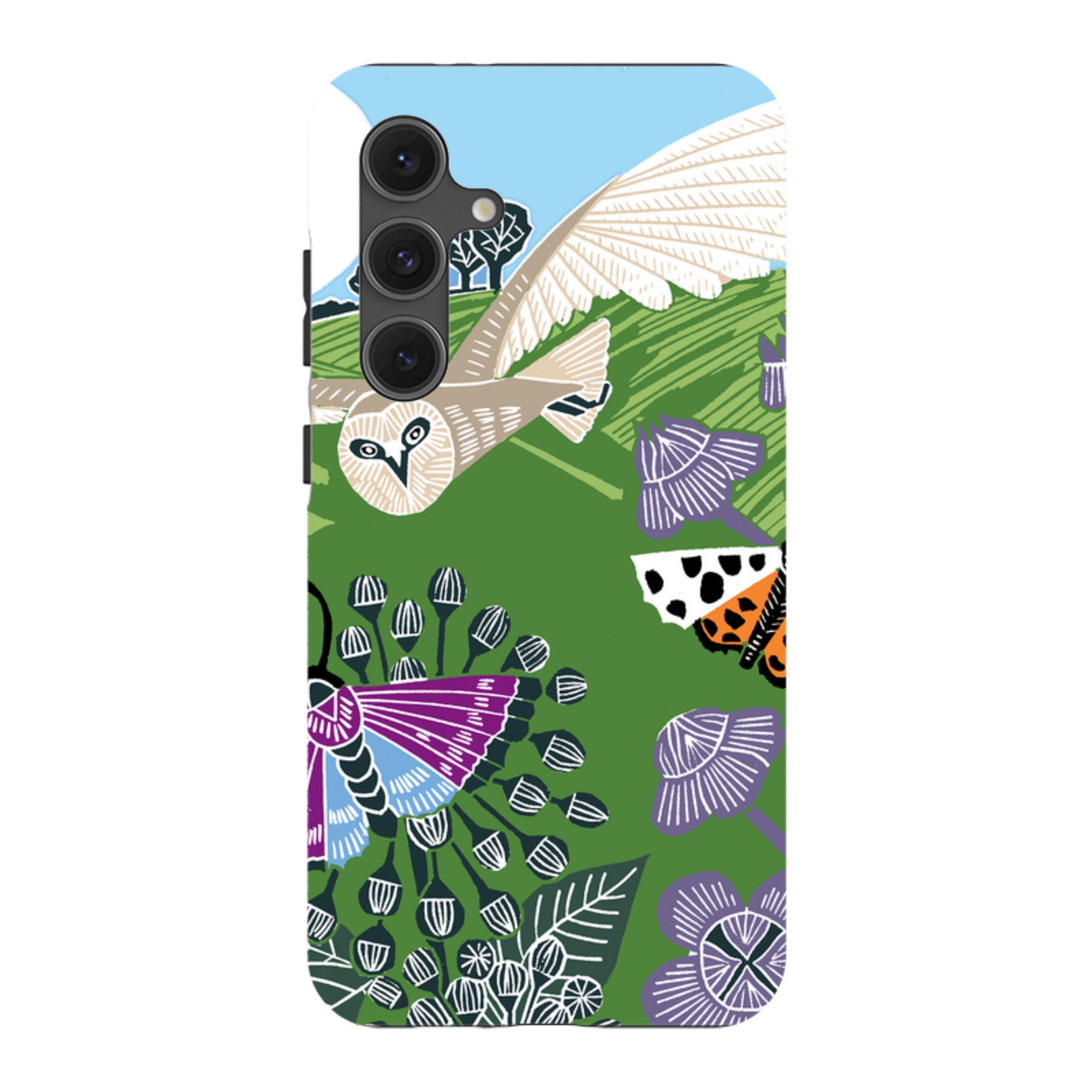 Samsung Tough Case - Morning Barn Owl By Kate Heiss