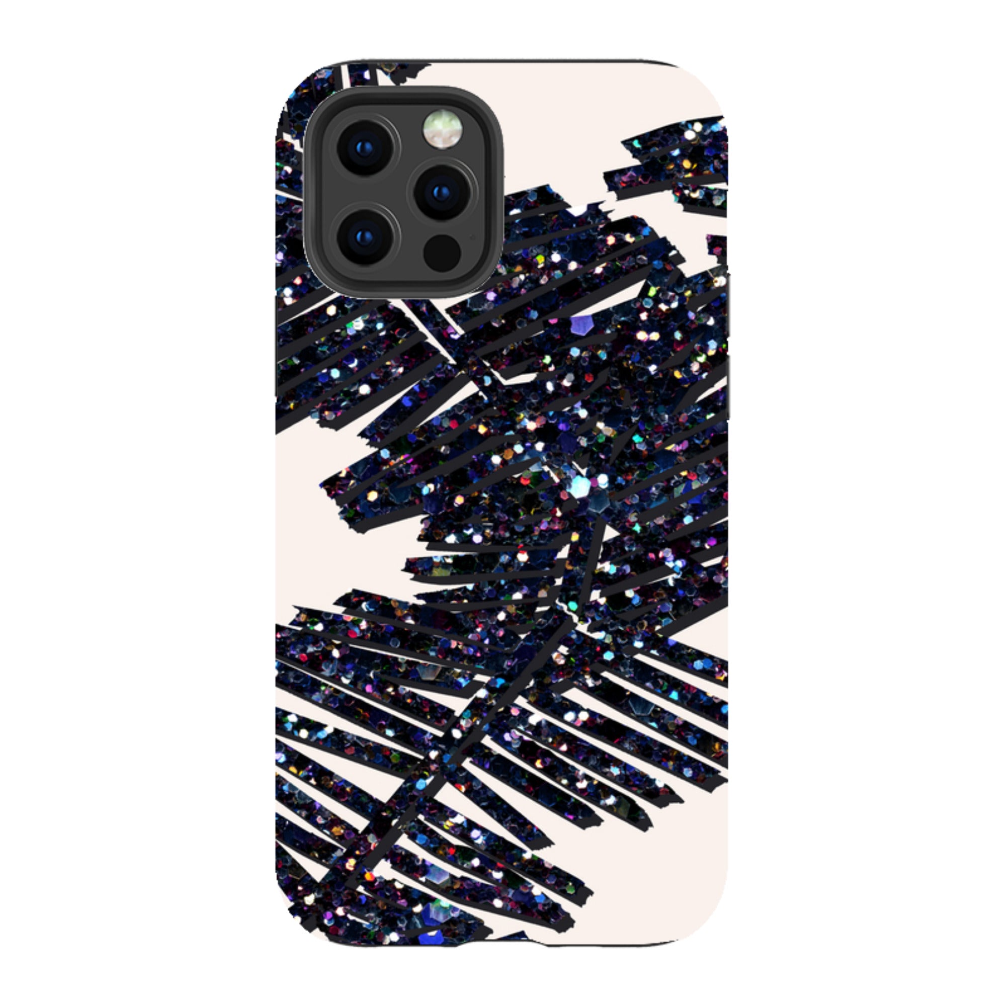 iPhone Tough Case - Night Palm By Kitty Joseph