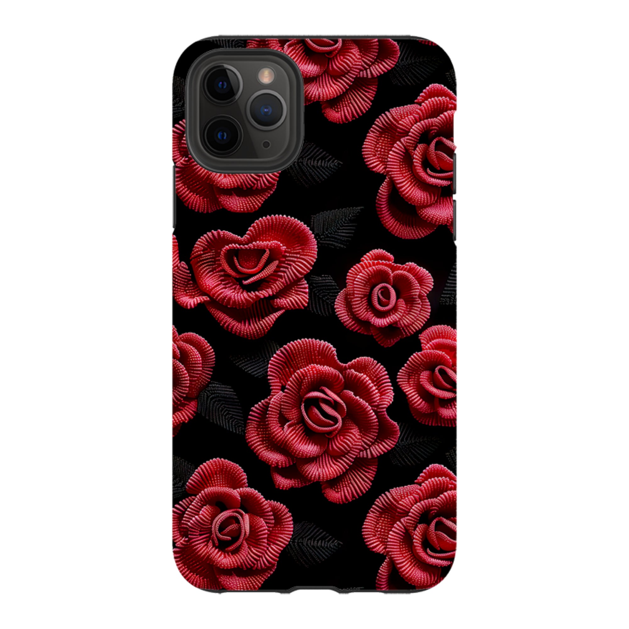 iPhone Case - Dark Roses II