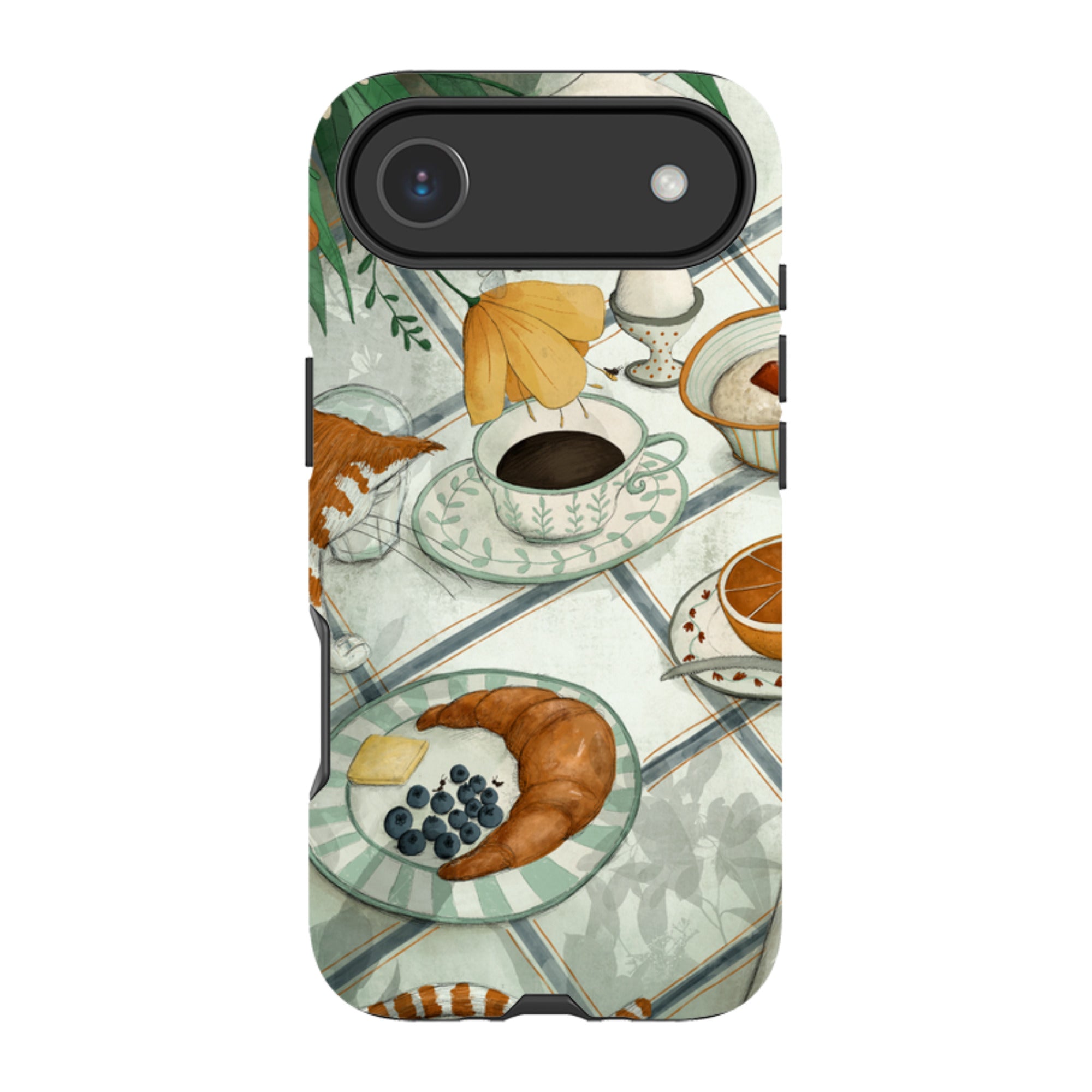 iPhone Tough Case - Hungry Friends By Maja Lindberg