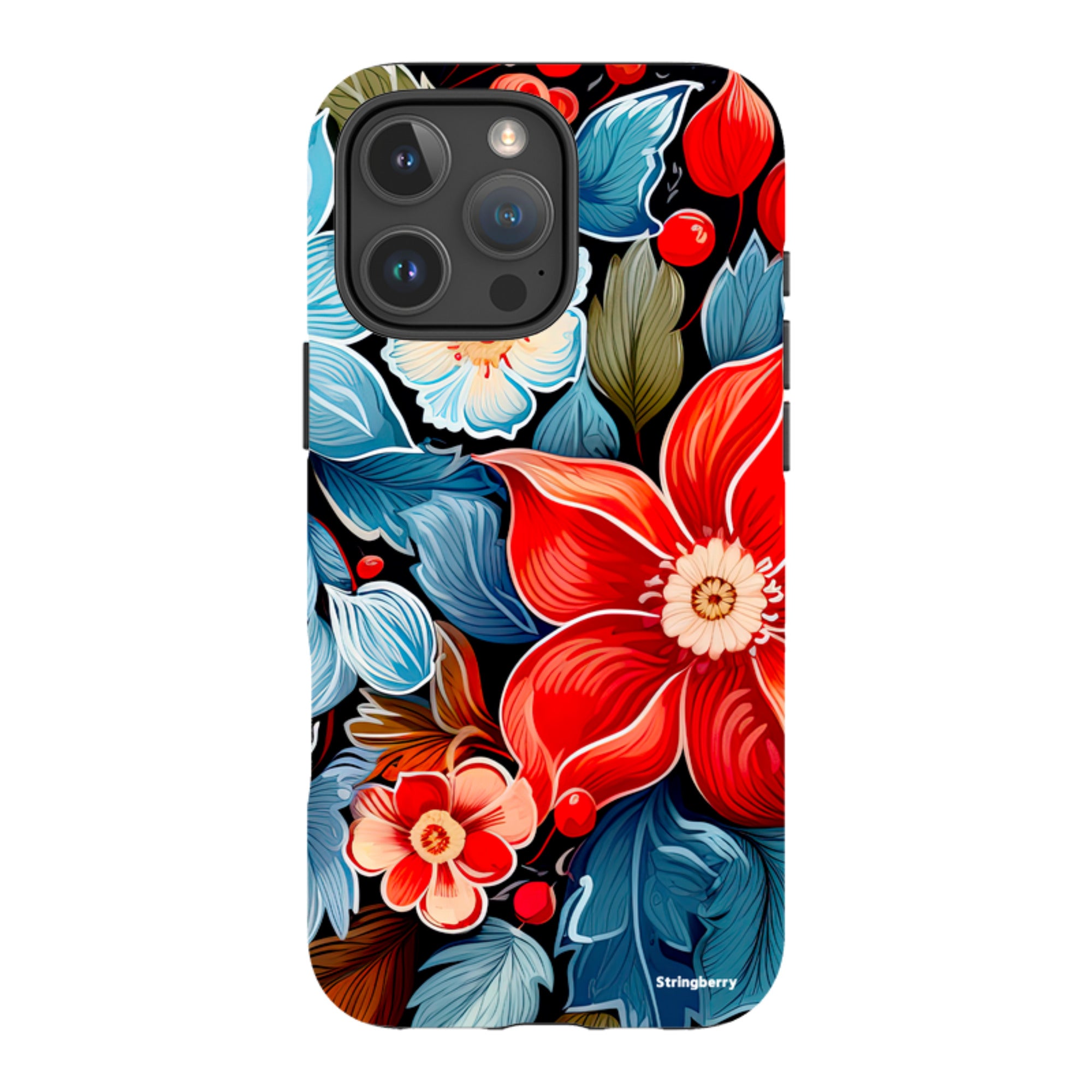 iPhone MagSafe Tough Case - Red Bells