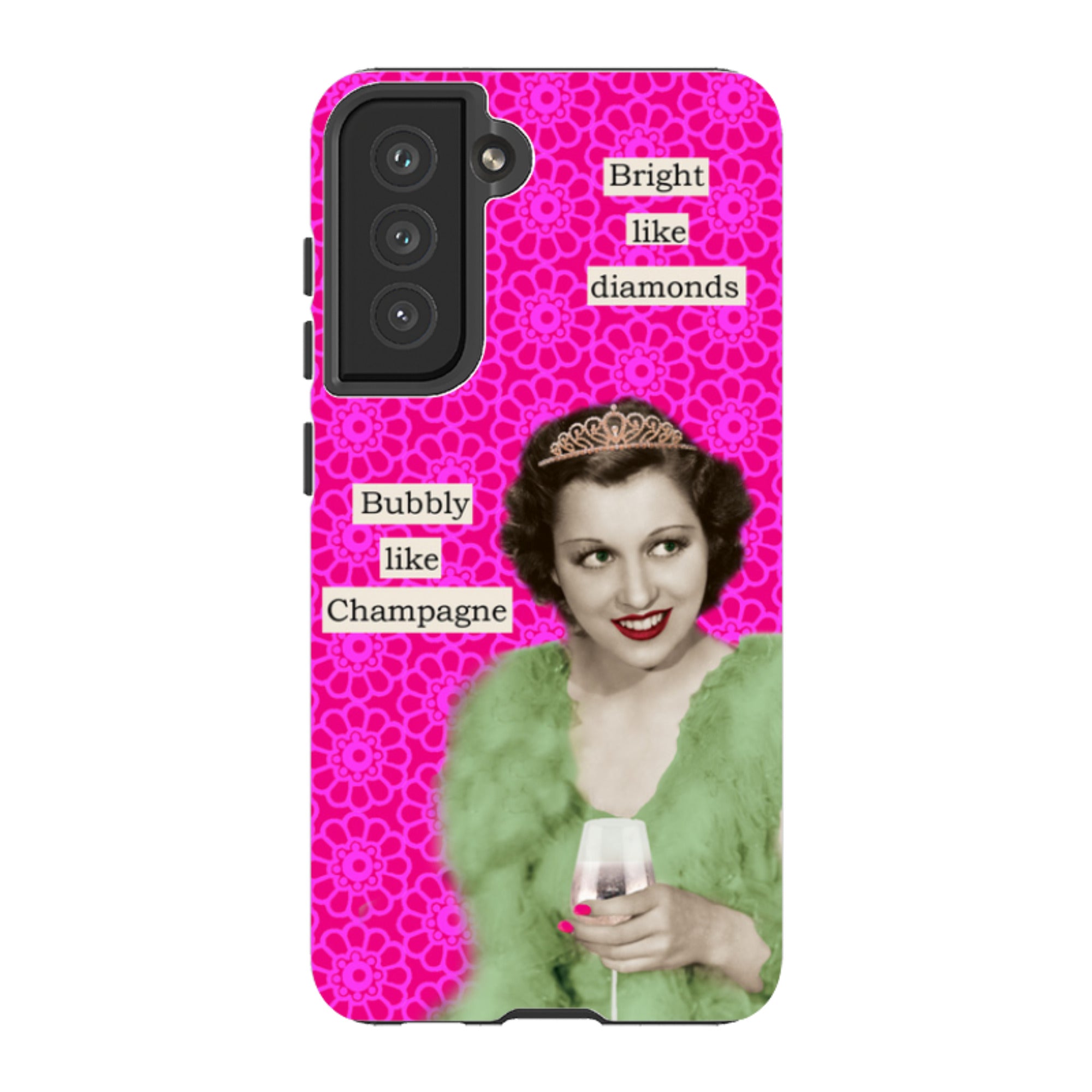 Samsung Tough Case - Bright Like Diamonds By Clare Jordan