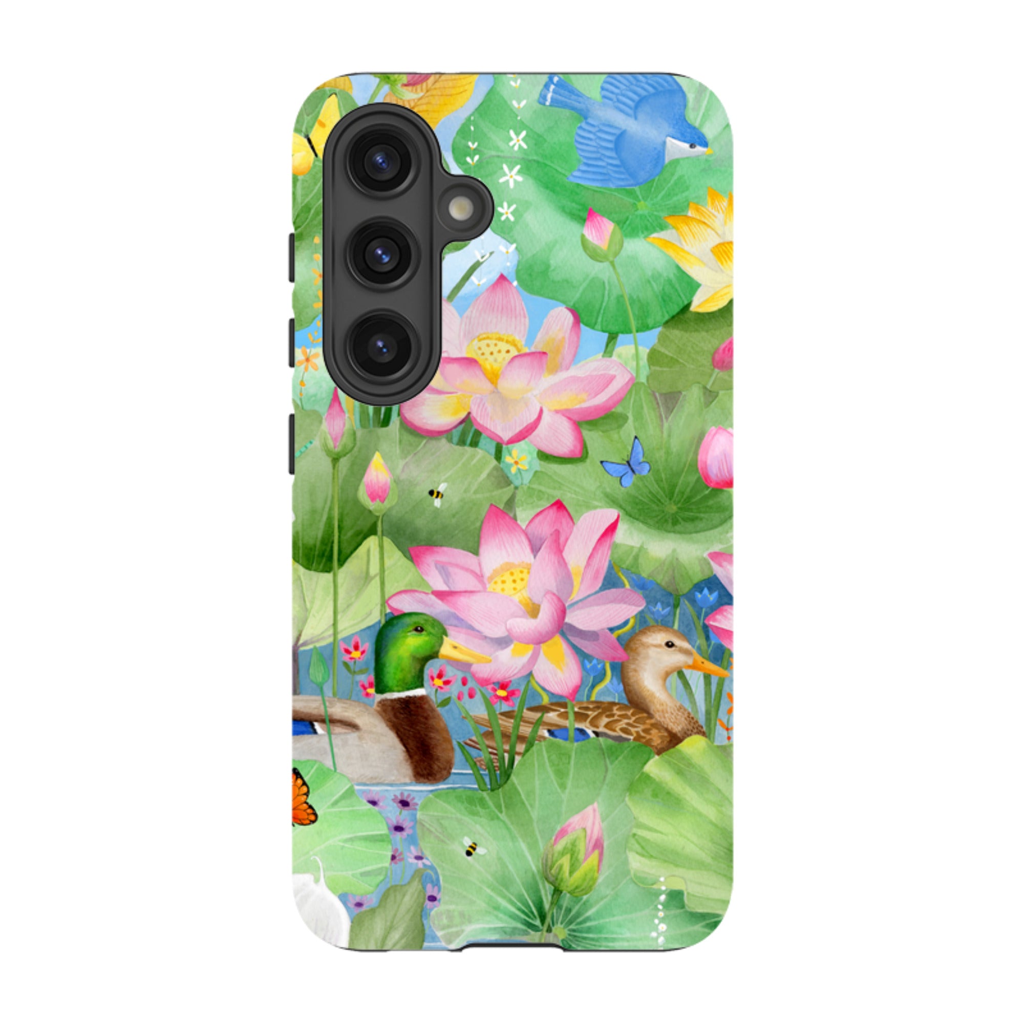 Samsung Tough Case - Waterlily Pond By Bex Parkin