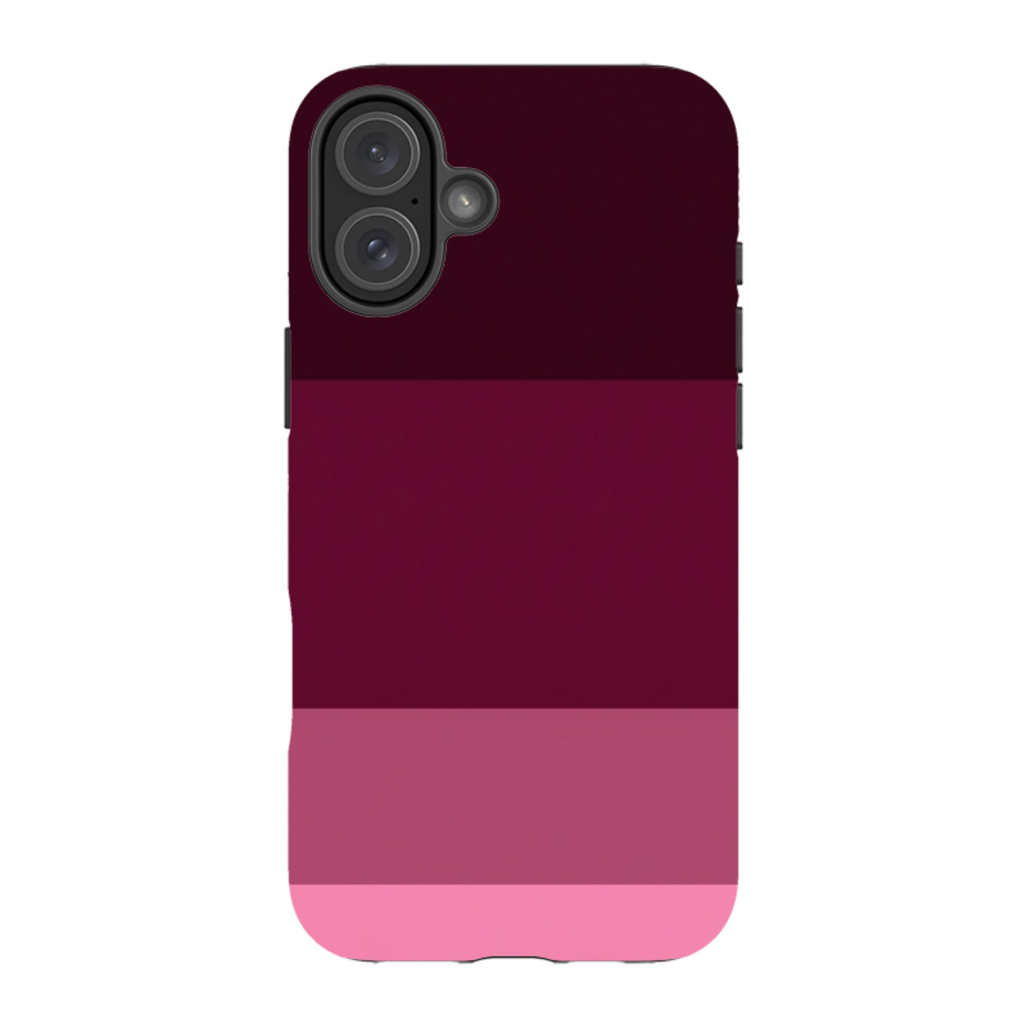 iPhone Tough Case - Burgundy Gradient